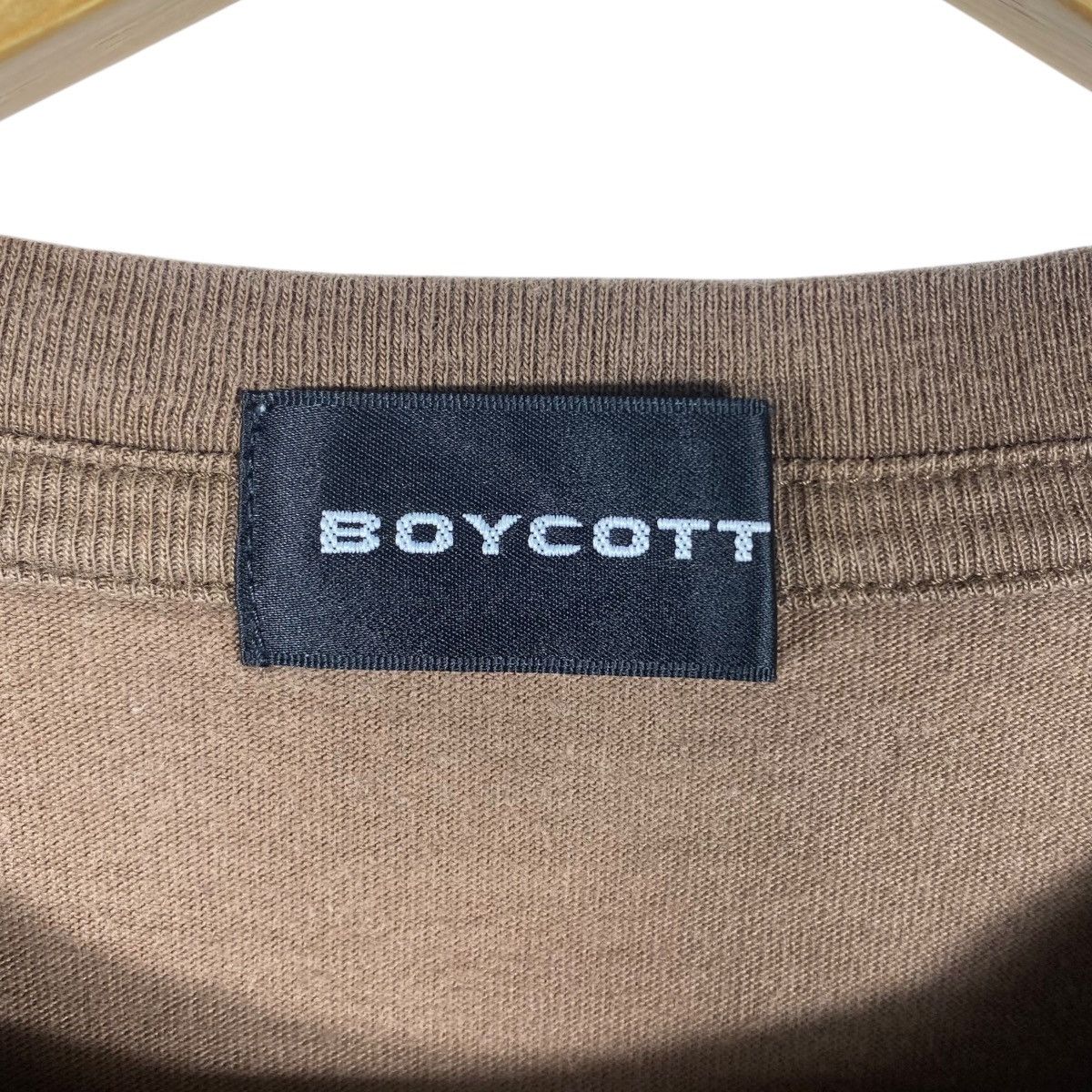 Boycott Japanese Brand BOYCOTT Coffee Graphic Tee Shirt Size 3 Size ONE SIZE - 7 Thumbnail