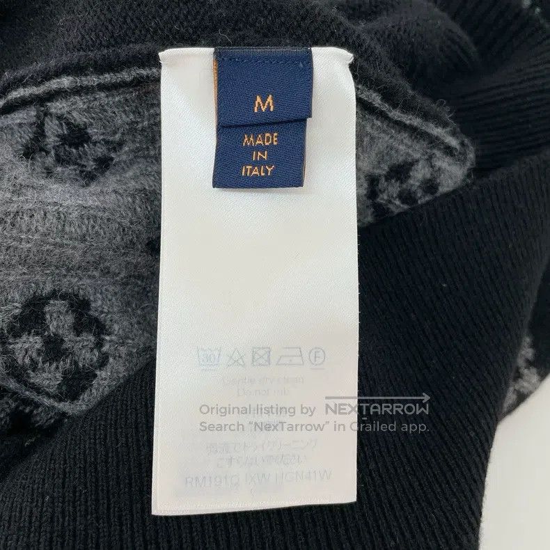 Louis Vuitton Louis Vuitton Knitted sweater with full logo on the back s Size US M / EU 48-50 / 2 - 6 Thumbnail