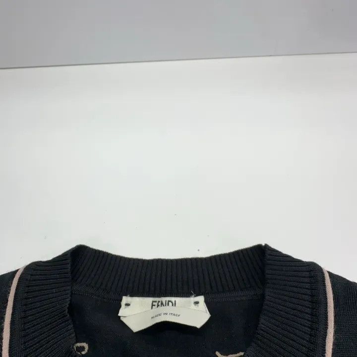 Fendi Fendi Casual Knitted Short Sleeve Top -2507 Size US M / EU 48-50 / 2 - 3 Thumbnail
