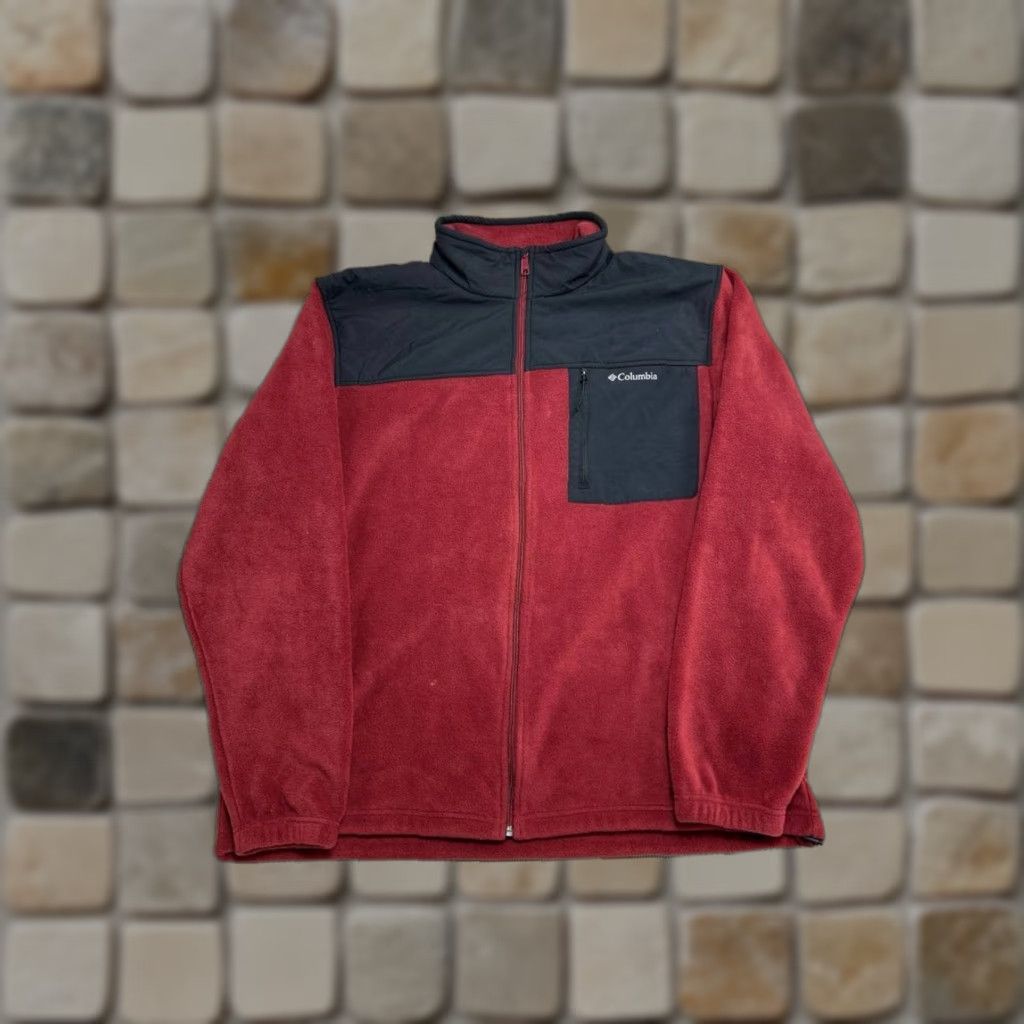 Vintage Columbia Granite Steens Mountain Overlay Jacket Mens XXL Red Full Zip Size US XXL / EU 58 / 5 - 1 Thumbnail