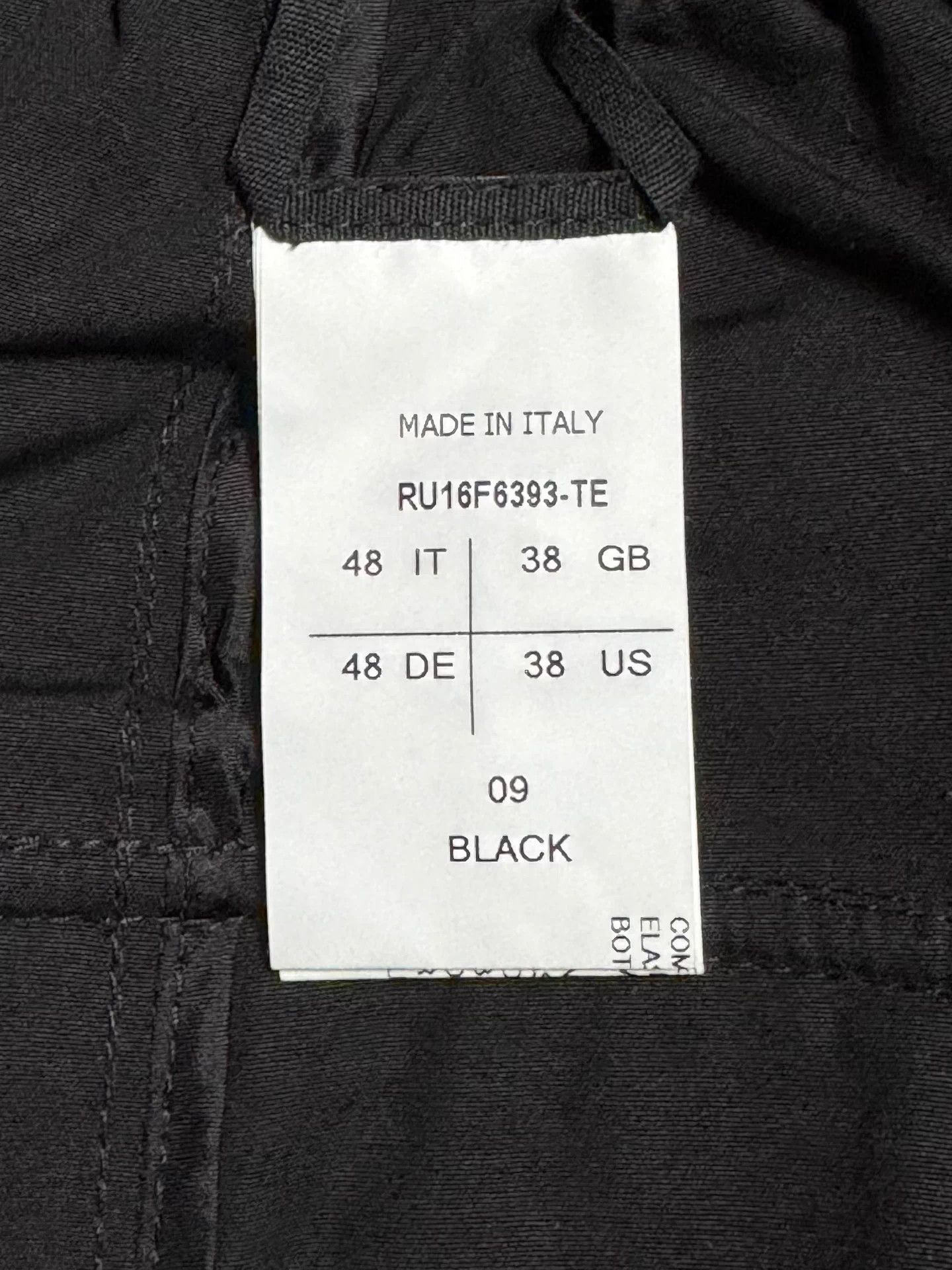 Rick Owens Rick Owens RO 7/8/9 Hard Cotton Tech Pants Size US 37 - 3 Thumbnail