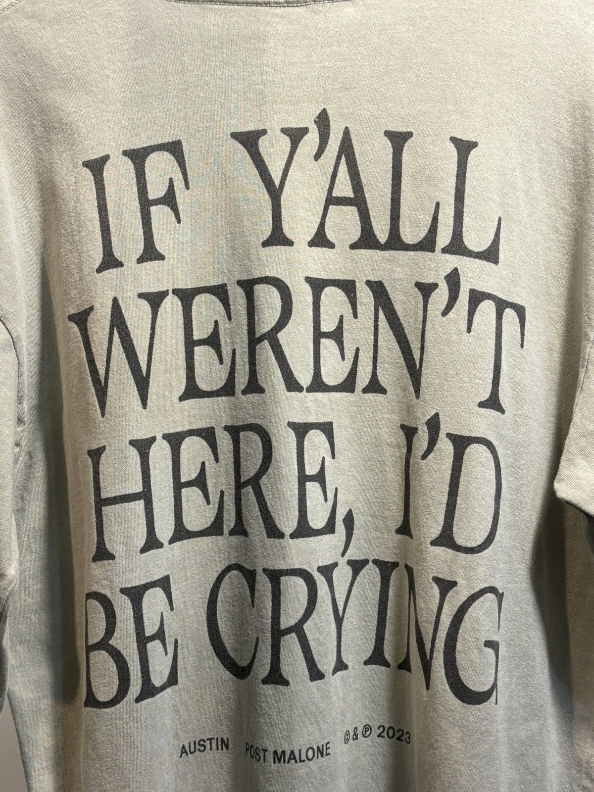 Other Post Malone Austin Tour 2023 Truck L/S T-Shirt Size US L / EU 52-54 / 3 - 4 Thumbnail