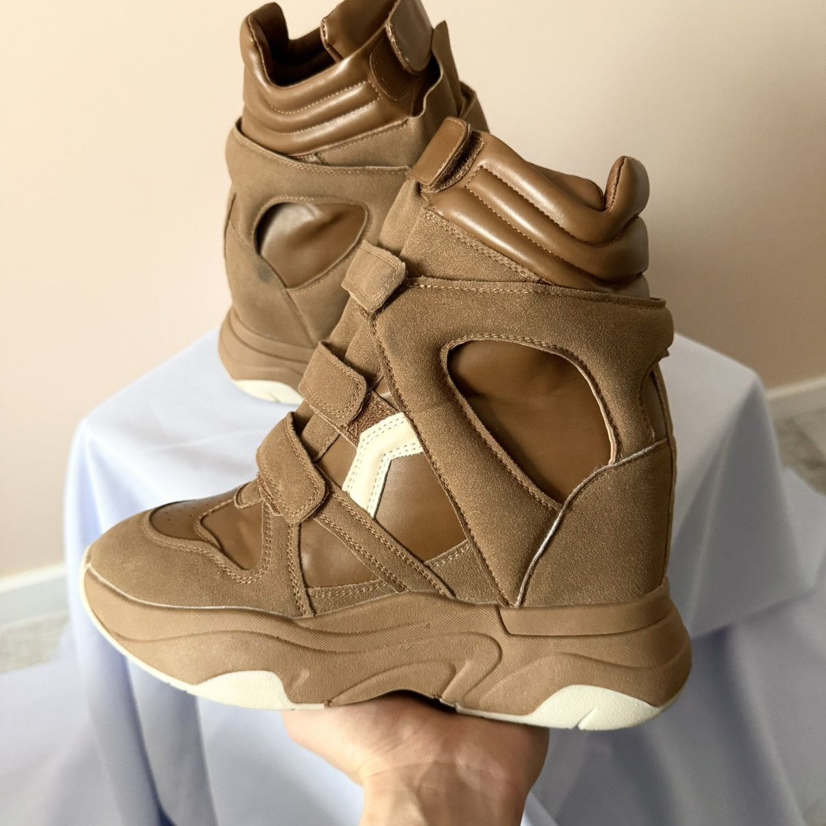Isabel Marant Unbranded Like Isabel Marant Bekett Wedge Sneakers Shoes Size US 10 / IT 40 - 7 Thumbnail