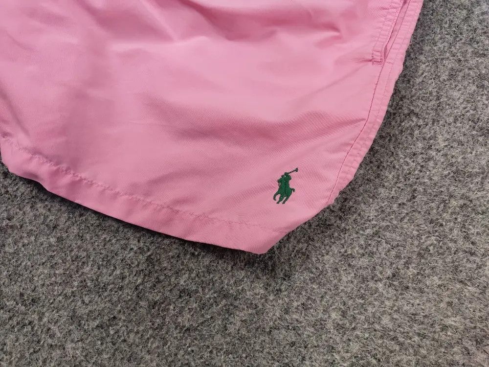 Polo Ralph Lauren Vintage Polo Ralph Lauren Pink Nylon Logo Casual Shorts Size US 34 / EU 50 - 3 Thumbnail