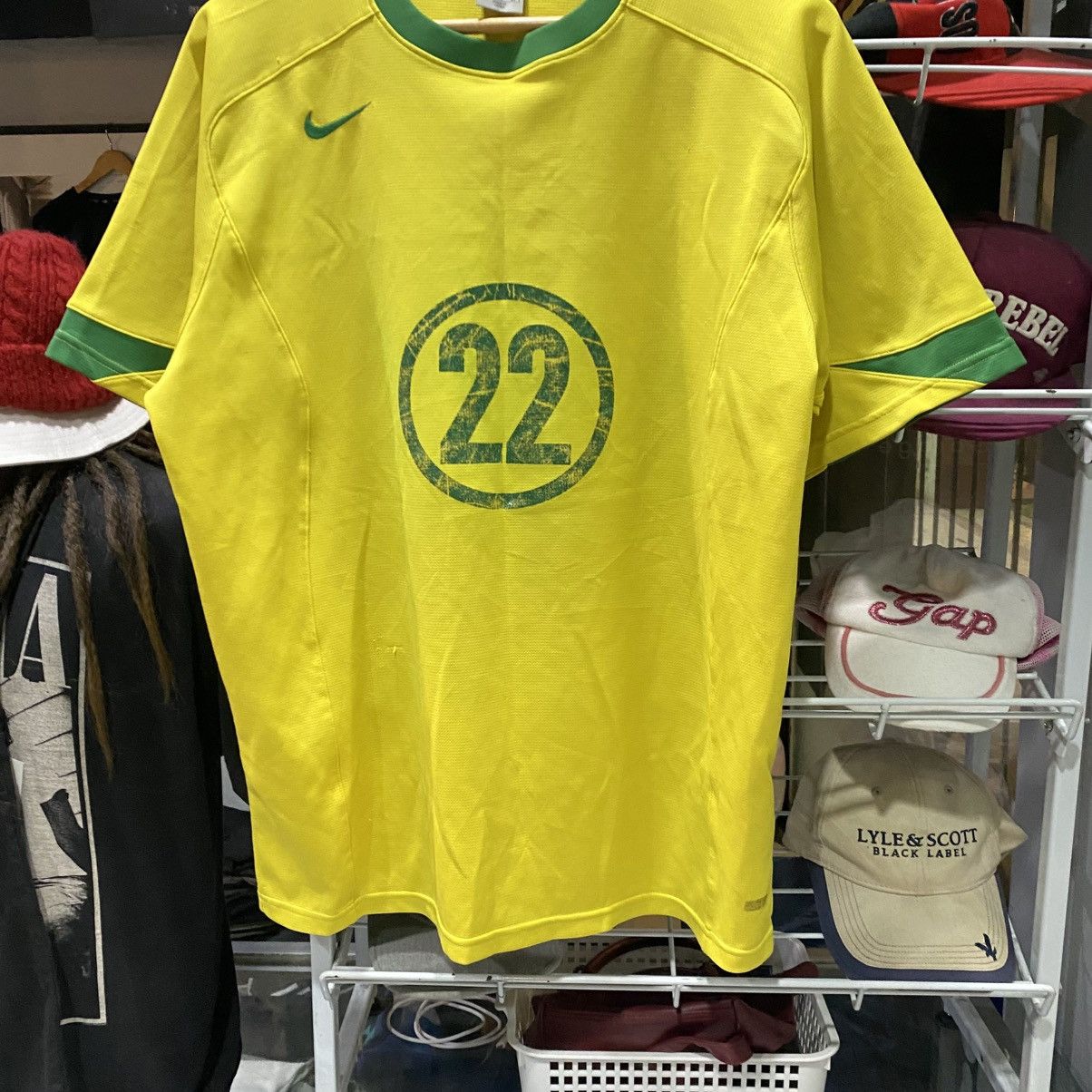 Nike Nike VINTAGE Template Colour way Brazil Team Size US XL / EU 56 / 4 - 4 Thumbnail