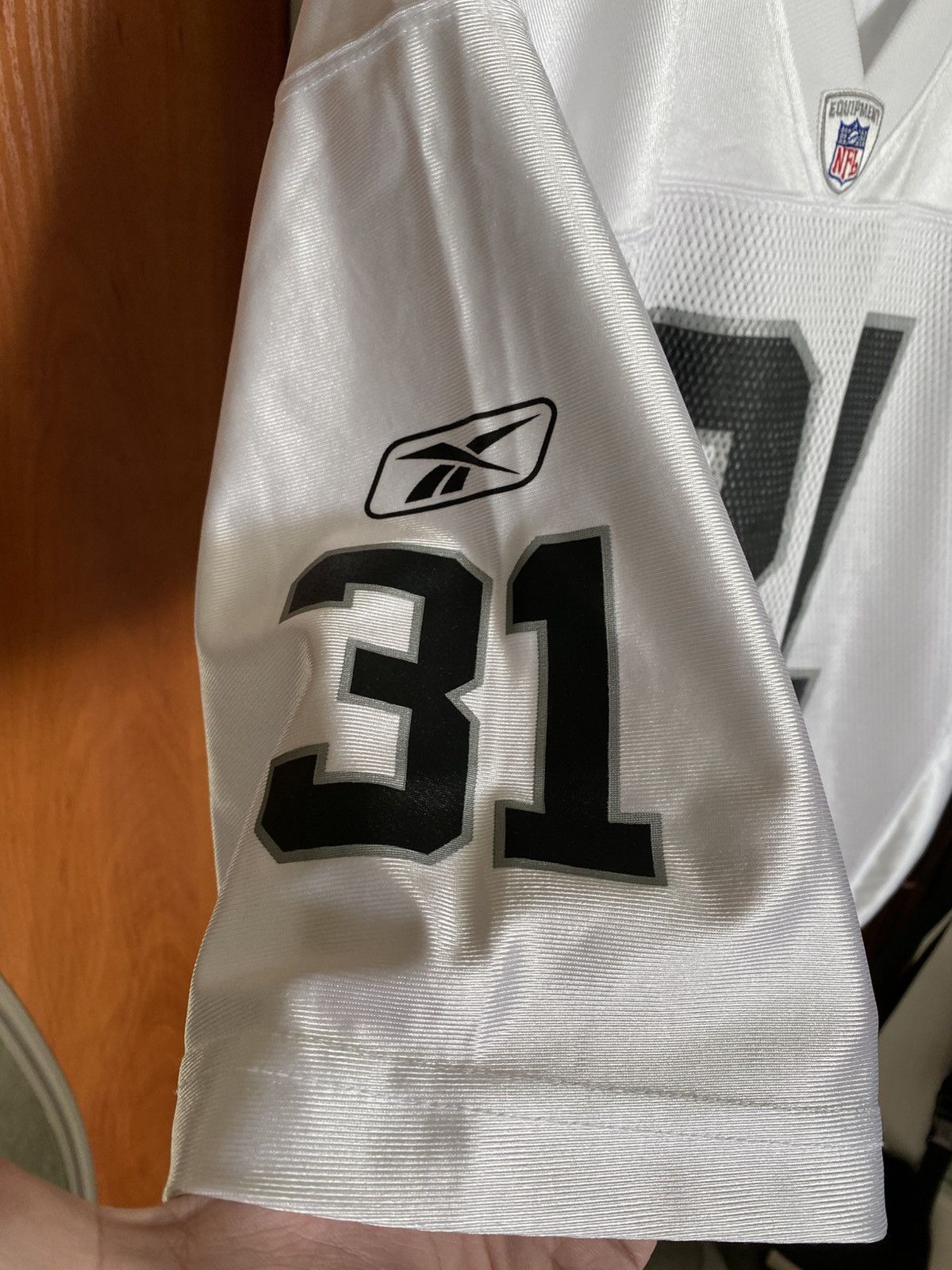 NFL Vintage Phillip Buchanon #31 Oakland Raiders NFL Jersey Size US L / EU 52-54 / 3 - 5 Thumbnail