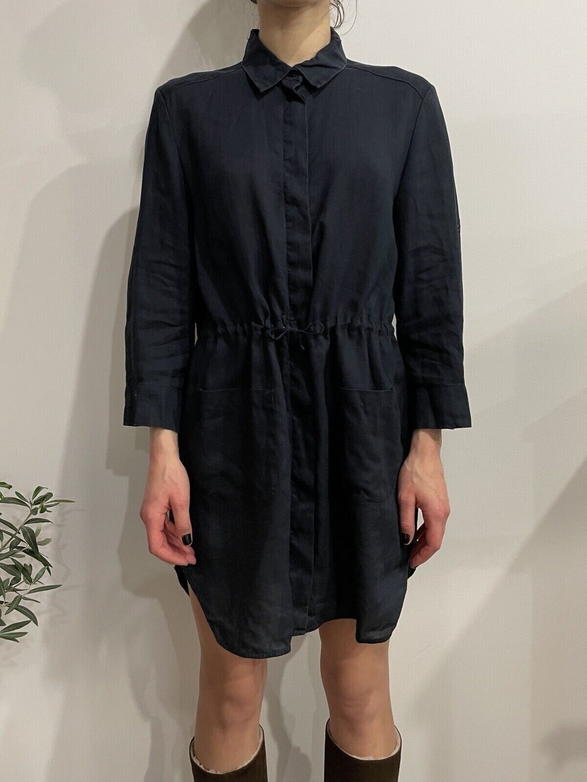 Weekend Max Mara Weekend Max Mara Linen Dress Size US12 UK14 Size XL / US 12-14 / IT 48-50 - 4 Thumbnail