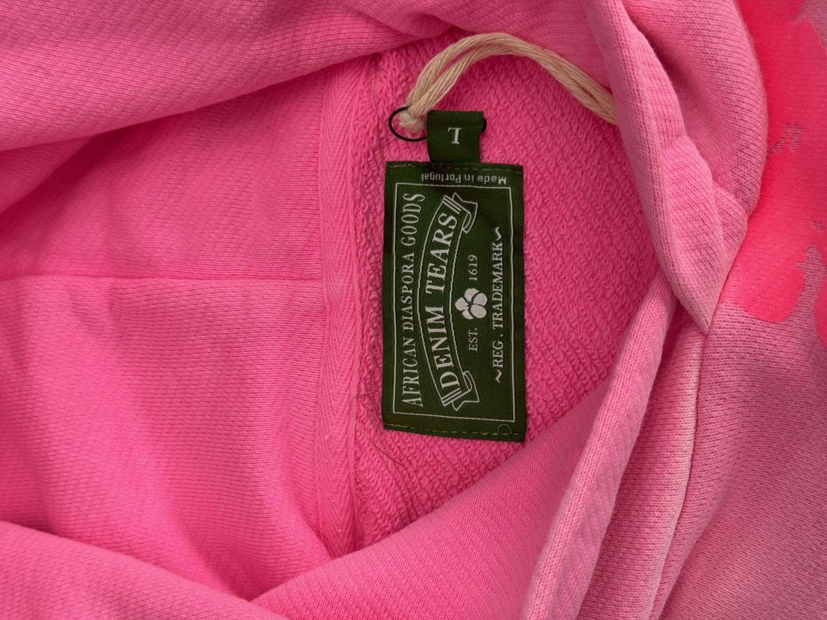 DENIM TEARS Denim Tears Pink 2025 Cotton Wreath Hoodie L (NEW) Size US L / EU 52-54 / 3 - 6 Thumbnail