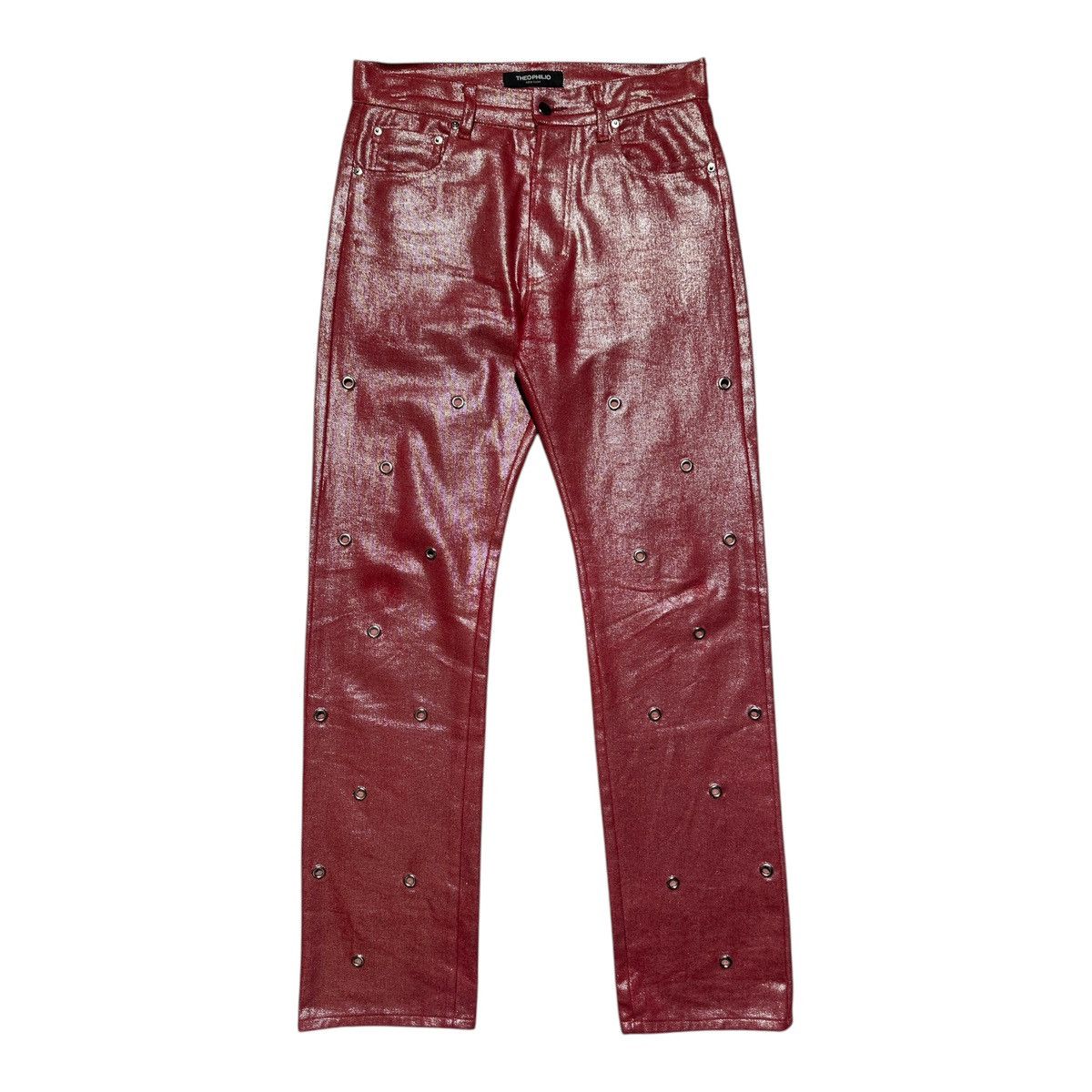 Theophilio Metallic cut out denim Size US 32 / EU 48 - 1 Thumbnail
