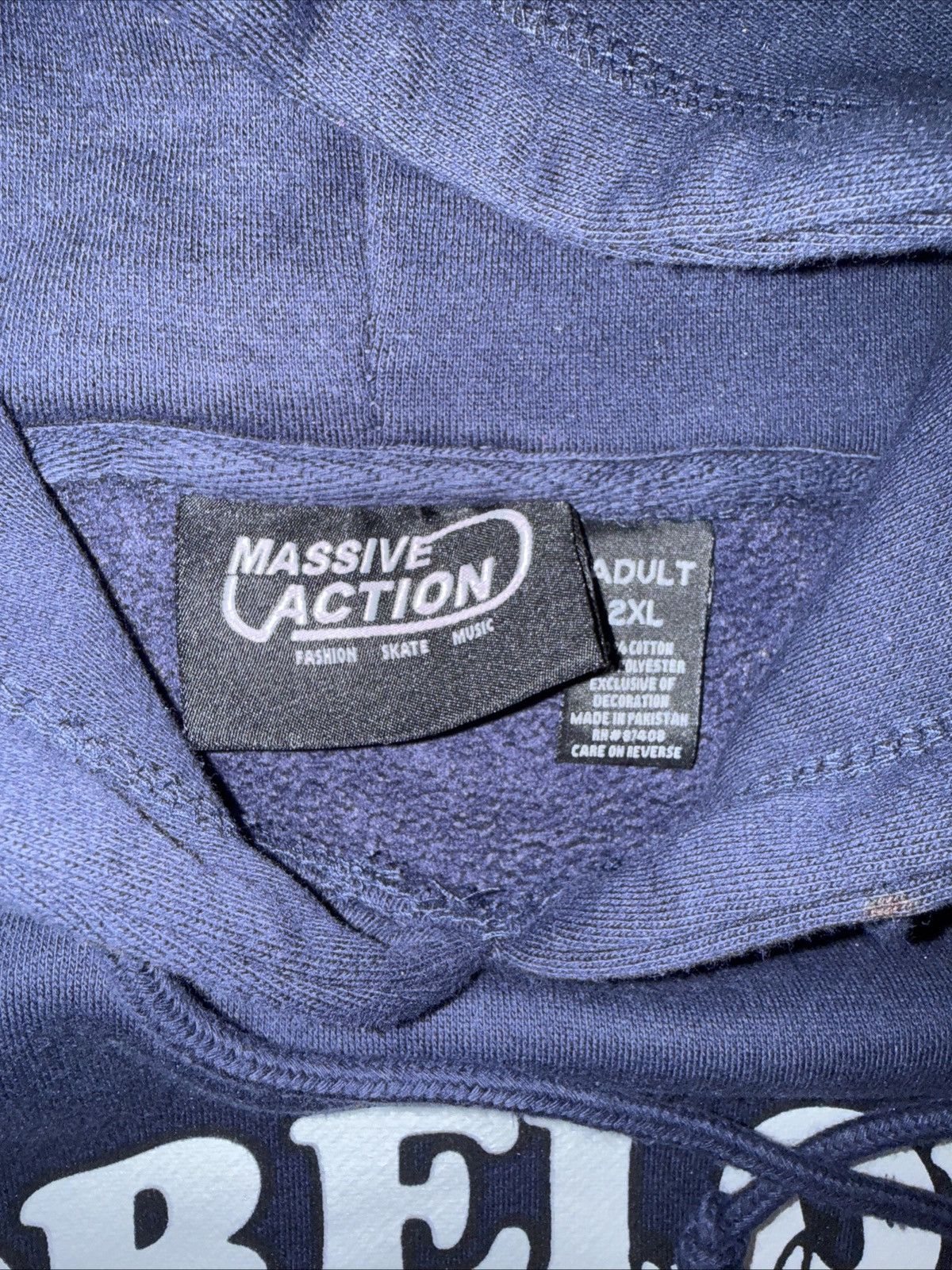 Other Massive Action “More Love” Hoodie Lonely Hearts Club Sz XXL Size US XXL / EU 58 / 5 - 3 Thumbnail