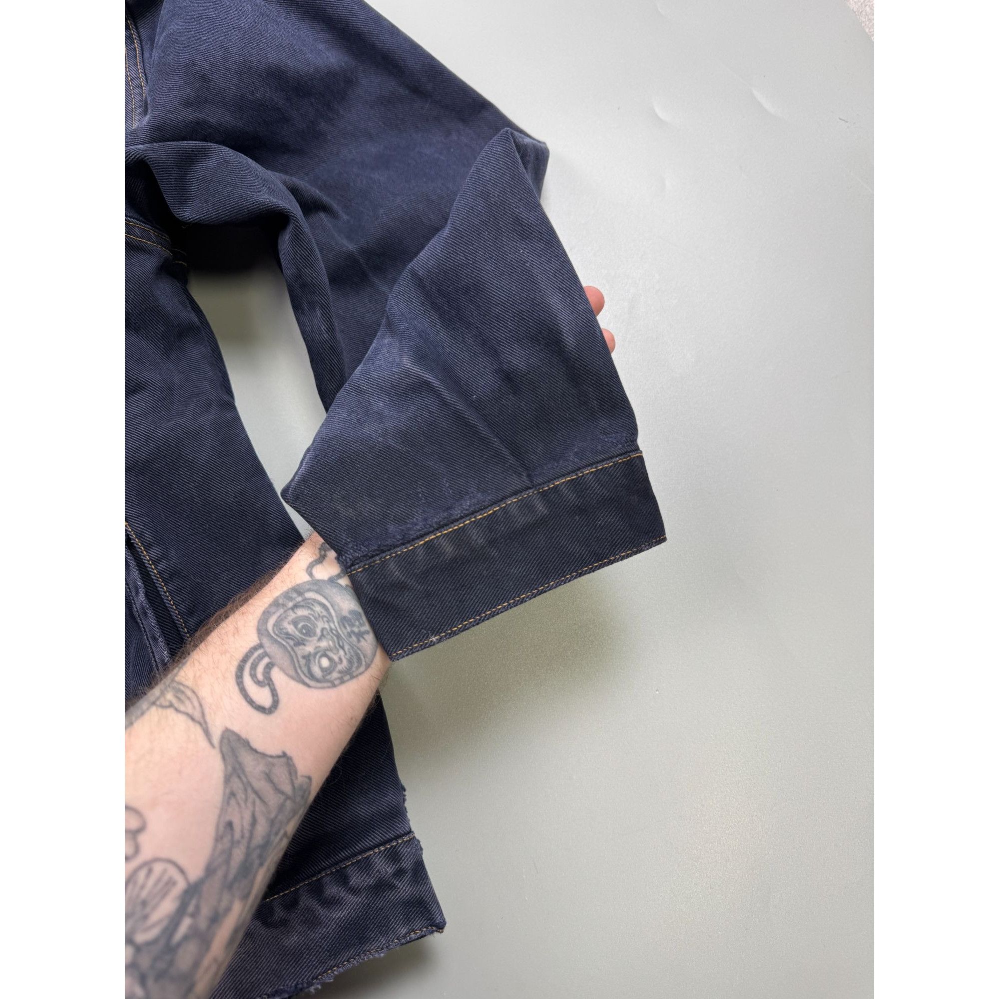 Wrangler Vintage Wrangler Western Indigo Denim Trucker Jacket (YG025) Size US XL / EU 56 / 4 - 16 Thumbnail