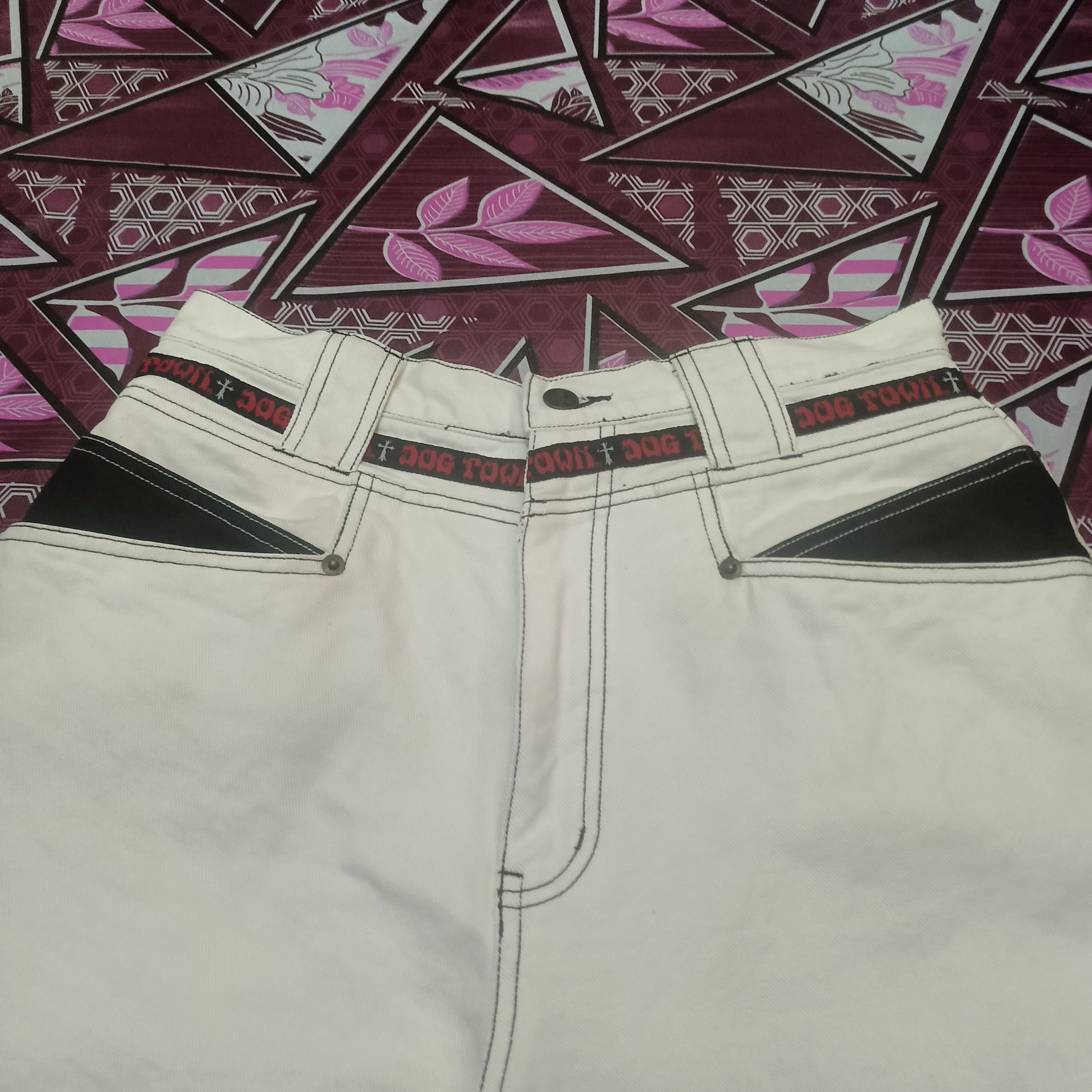 Dogtown Dogtown Baggy Jeans Jnco Style Hip Hop Size US 29 - 3 Thumbnail