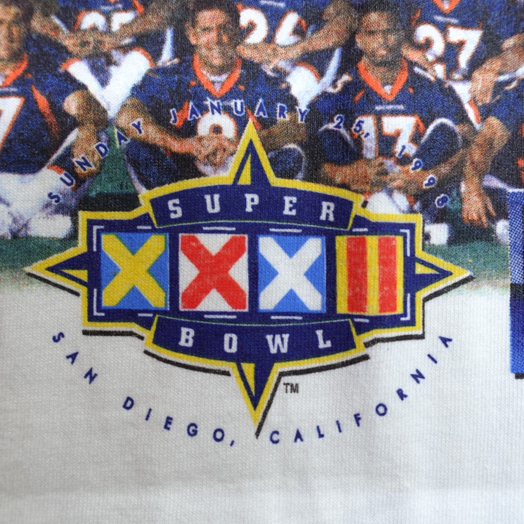 Vintage VINTAGE Denver Broncos Shirt XL White 1998 NEW READ Mens Shirt Size US XL / EU 56 / 4 - 3 Thumbnail