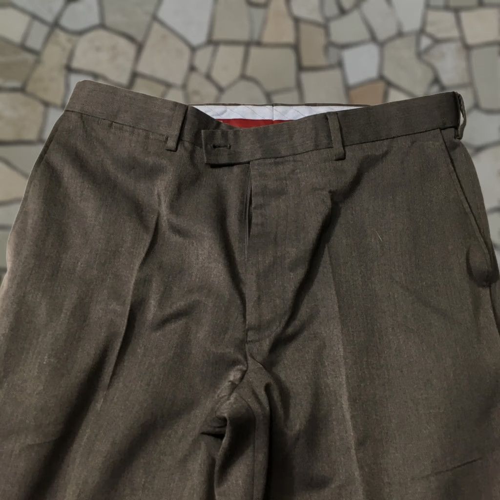 Vintage Louis Raphael Mens Pants 34 X 30 Gray Comfort Wedding Dress Slacks Size US 34 / EU 50 - 1 Thumbnail