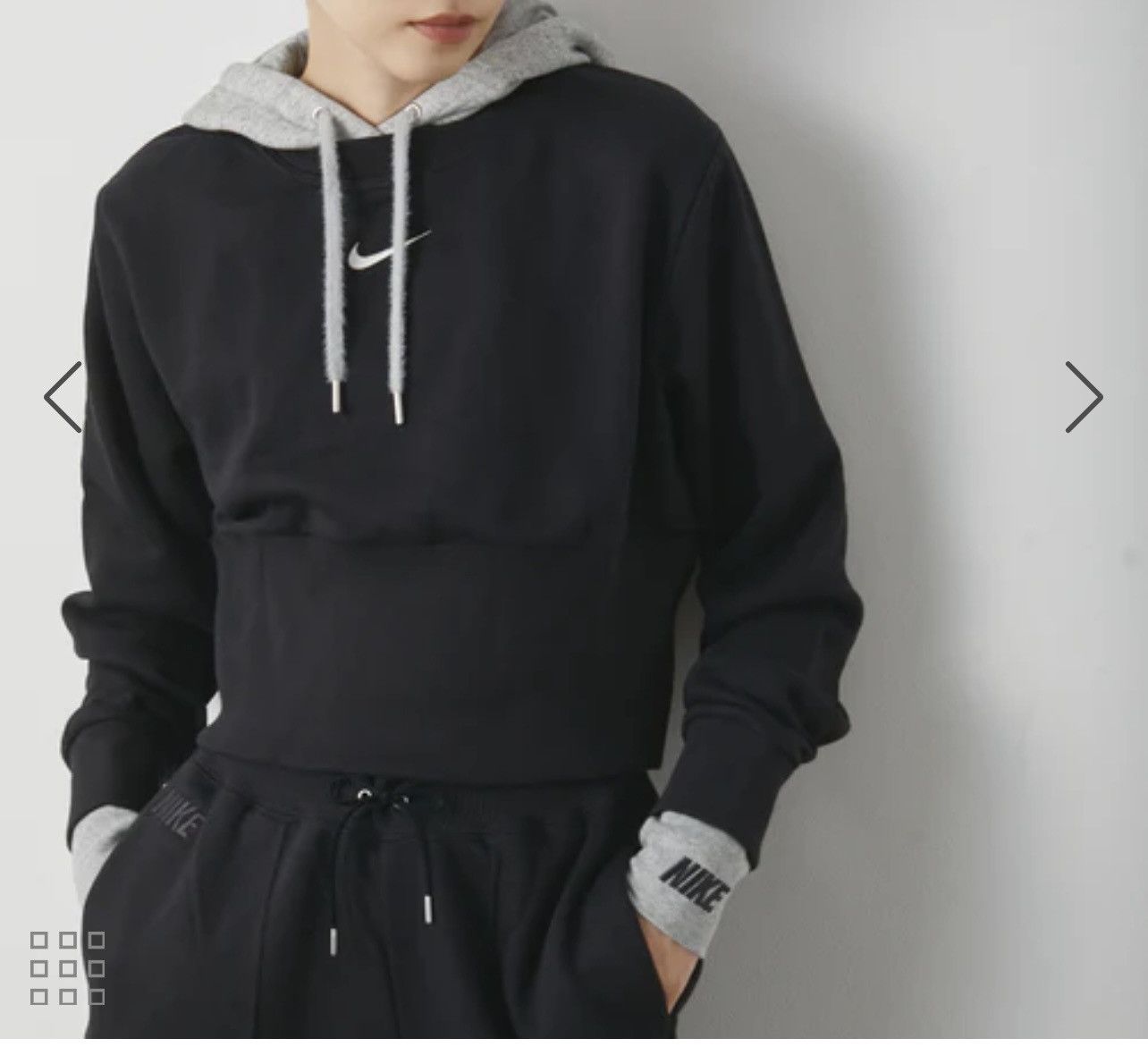 Nike NIKE Icon Clash Cropped Fleece Hoodie Black L Size L / US 10 / IT 46 - 9 Thumbnail