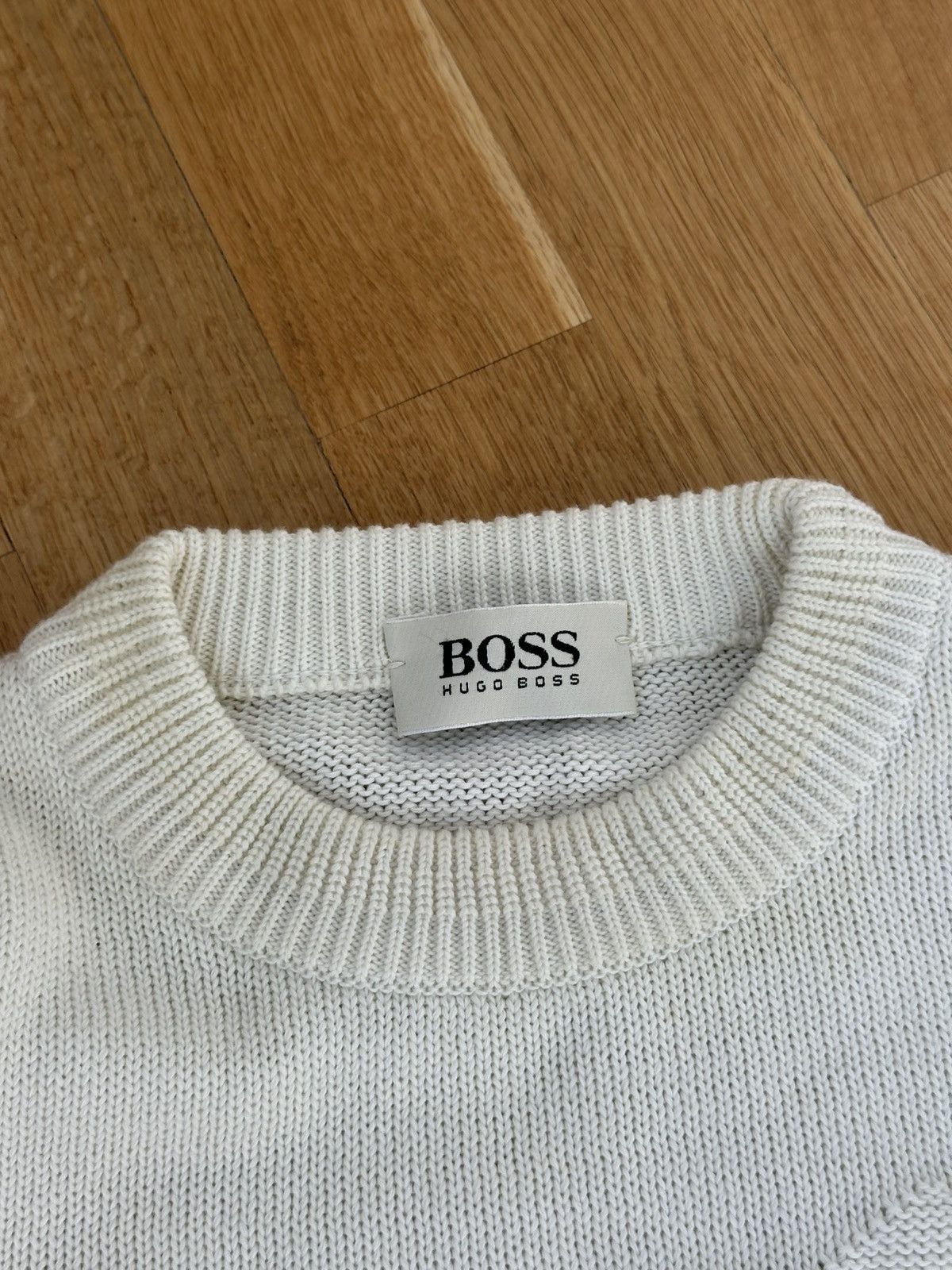 Hugo Boss West Germany 90’s Hugo Boss Sea Embroidered Sweater Knit Size US L / EU 52-54 / 3 - 10 Thumbnail