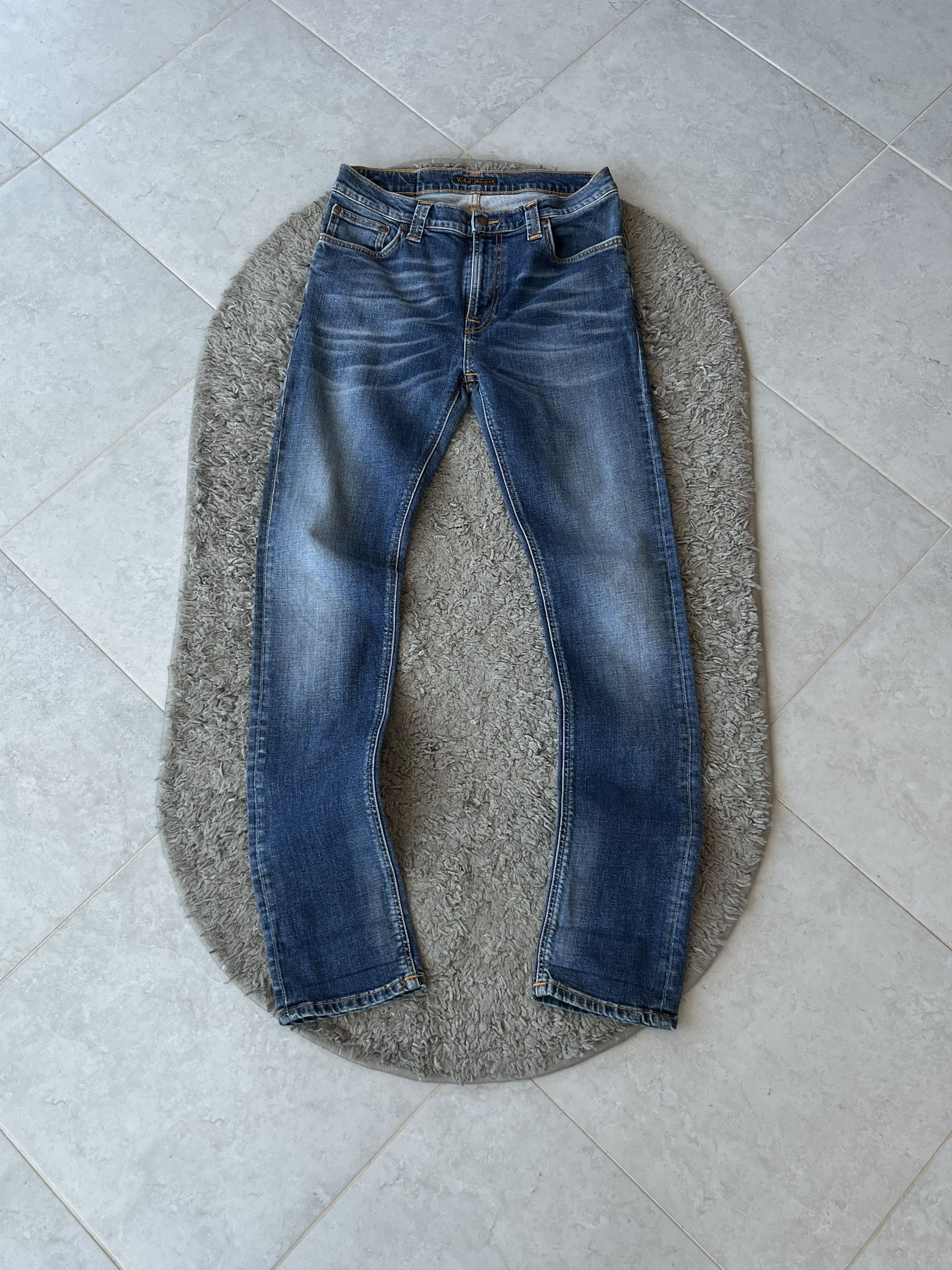 Nudie Jeans NUDIE JEANS Slim Fit Elastic Material Blue Color Size 32" / US 10 / IT 46 - 1 Thumbnail