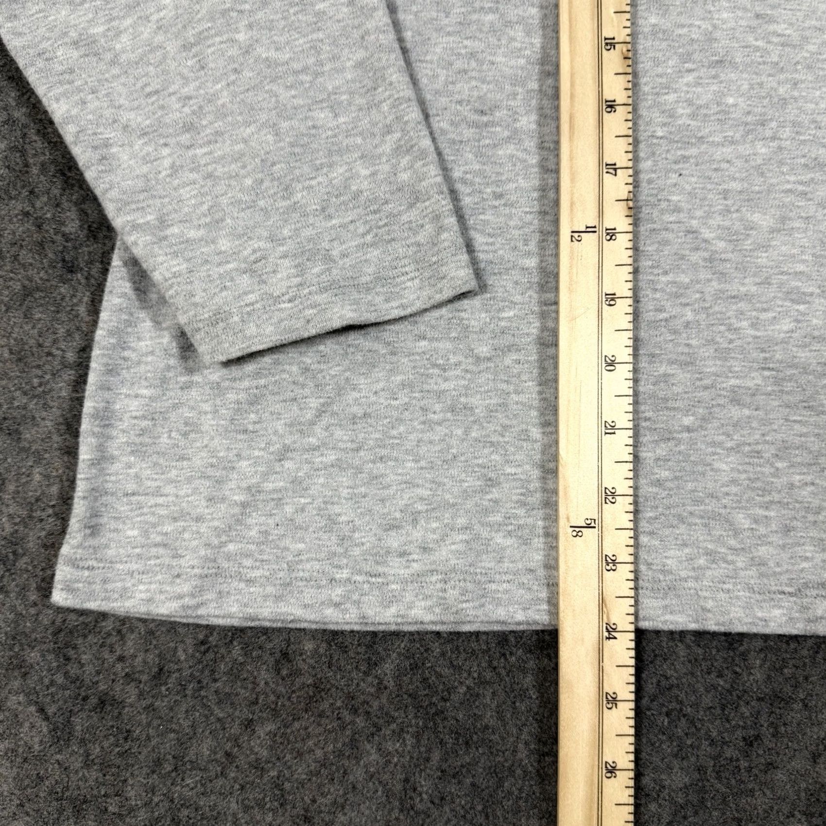 Croft & Barrow Croft & Barrow Christmas Snowman Sweatshirt Women's 2X Gray Long Sleeve Size XXL / US 16-18 / IT 52-54 - 6 Thumbnail