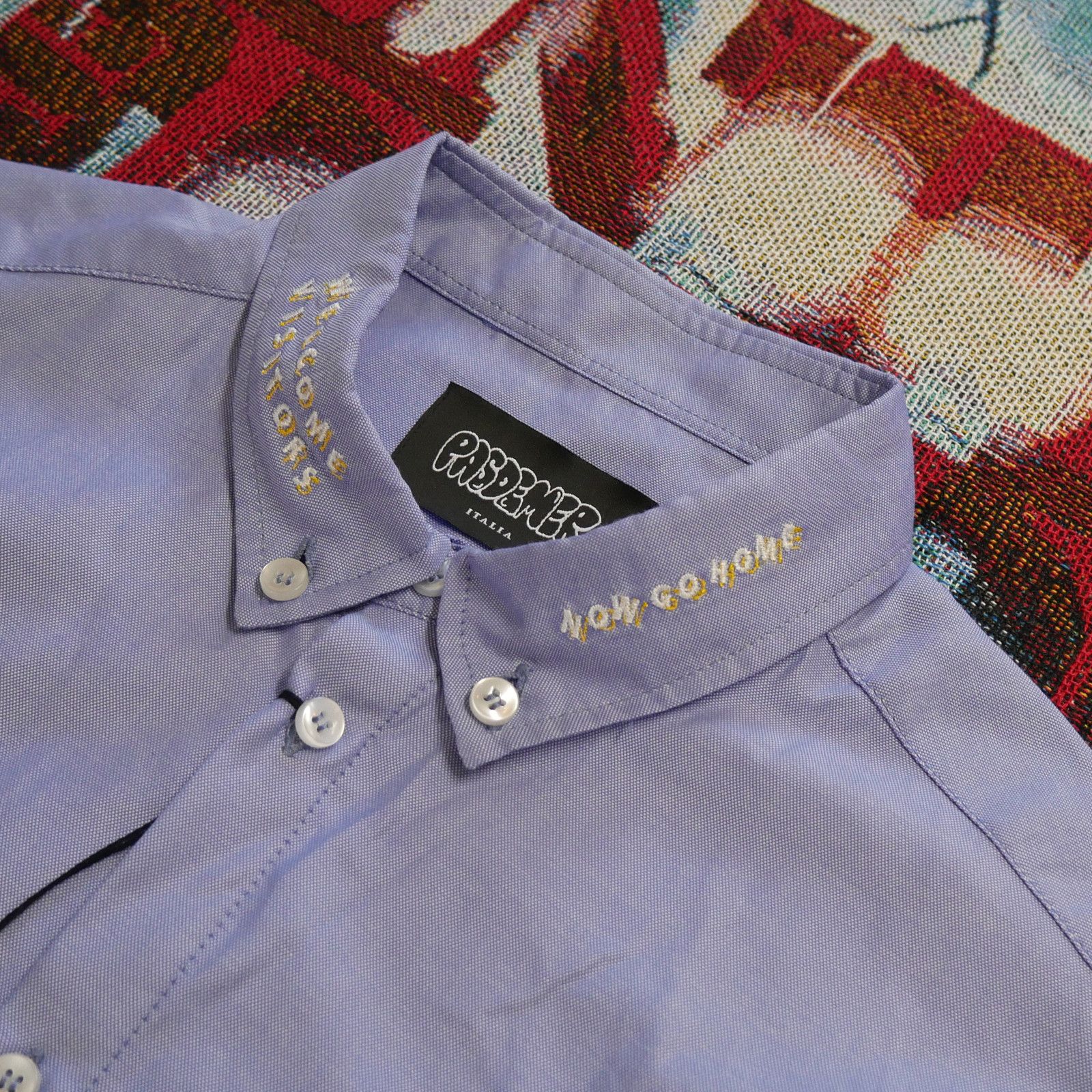 Other Pas de Mer Welcome Visitors Button Down Shirt $174 Size US L / EU 52-54 / 3 - 5 Thumbnail