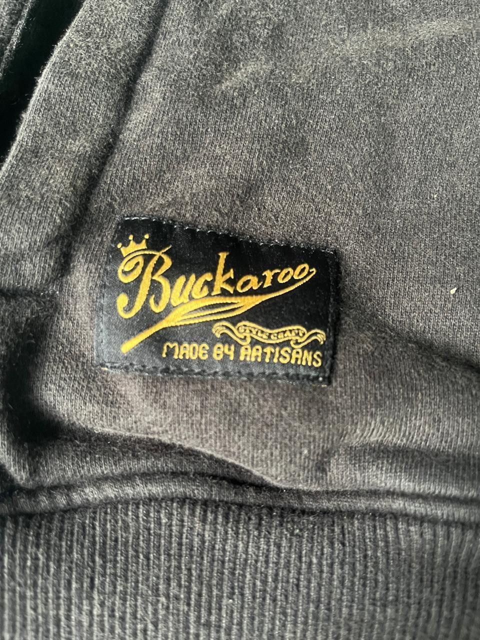 BUCKAROO Japanese Brand Buckaroo Hoodie Faded Size US XL / EU 56 / 4 - 11 Thumbnail