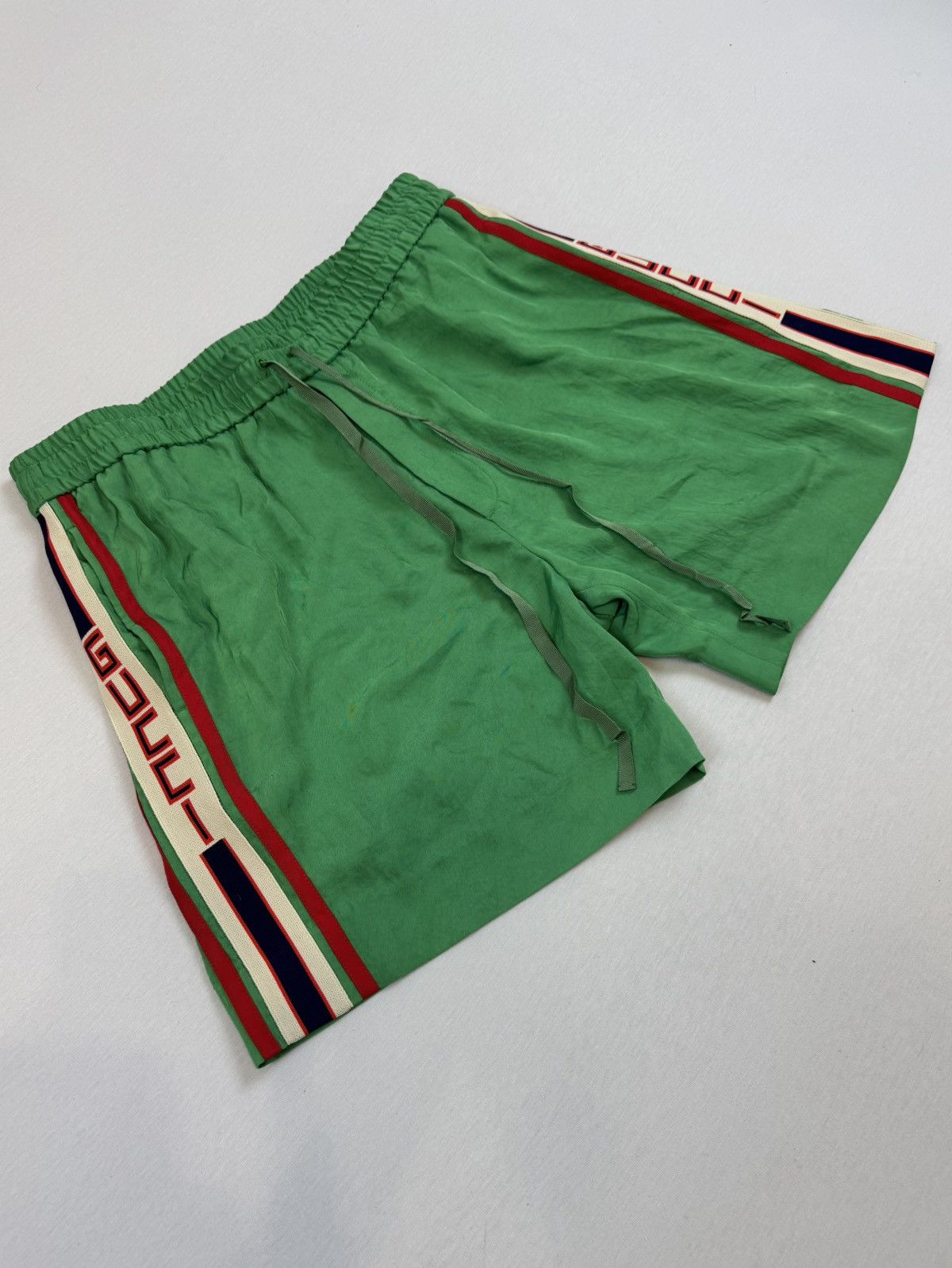 Gucci Gucci Green Technical Shorts Size US 30 / EU 46 - 2 Thumbnail