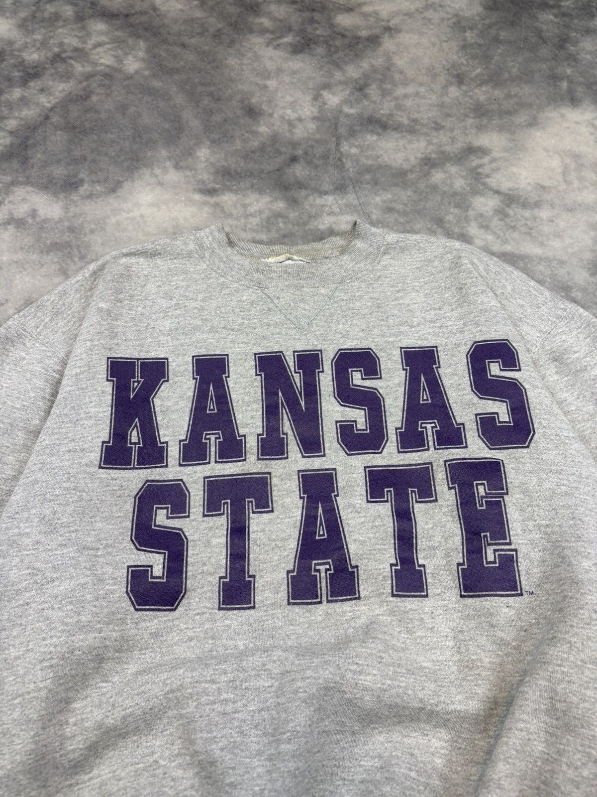 Russell Athletic × Vintage Kansas State Russell Athletic Boxy Crewneck USA College drip Size US L / EU 52-54 / 3 - 2 Thumbnail