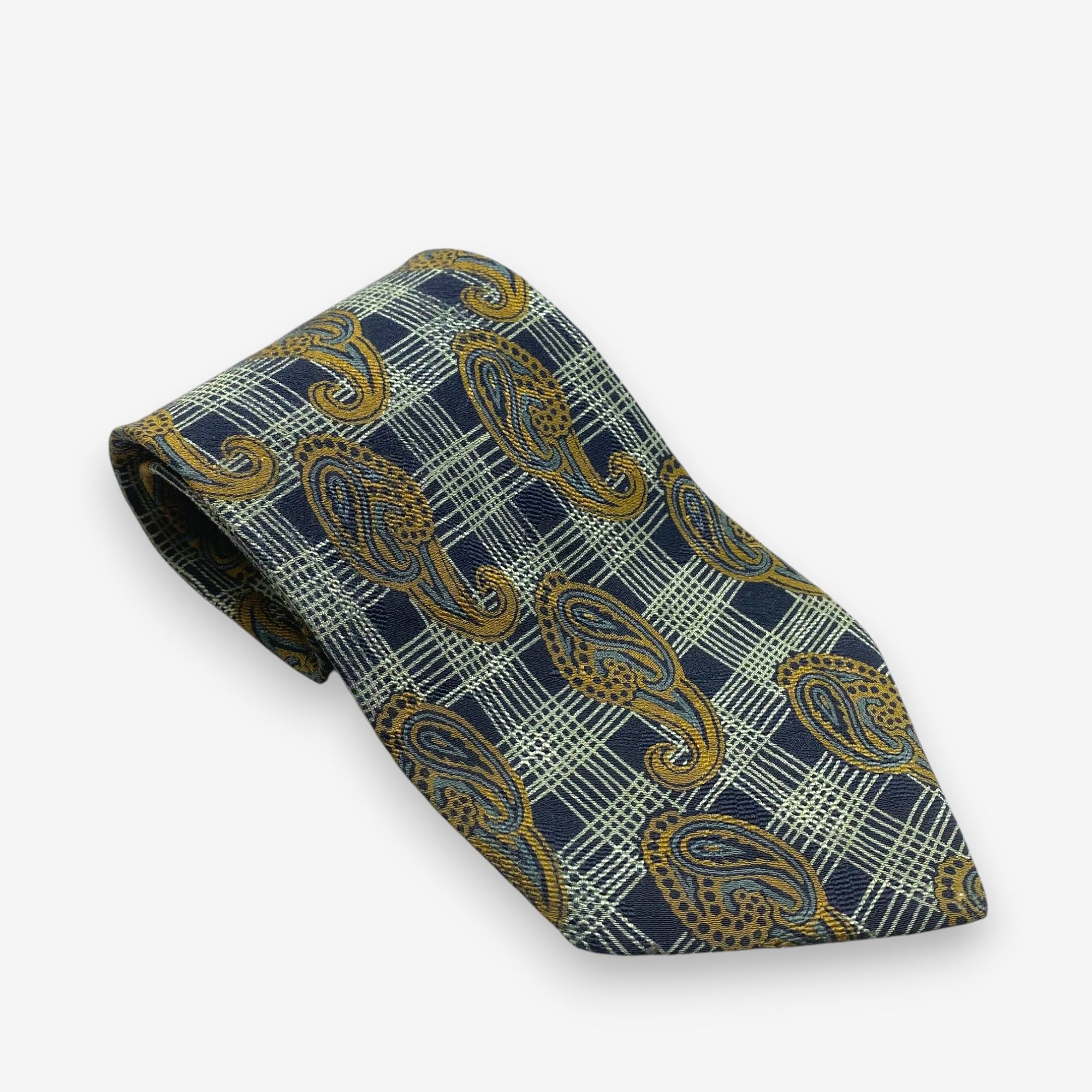 Giorgio Armani Vintage Giorgio Armani SILK Necktie Cravate Pure Silk Size ONE SIZE - 1 Thumbnail