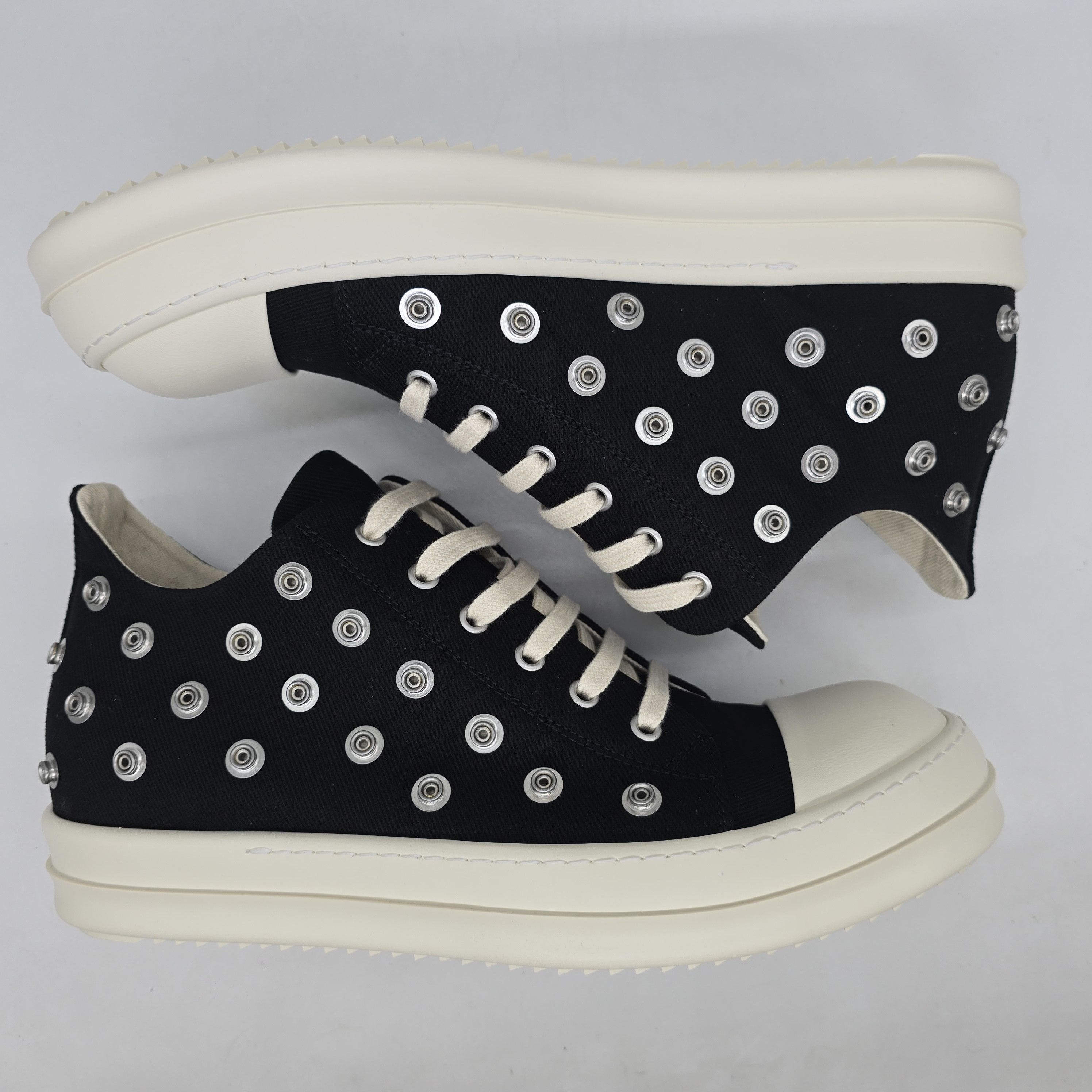 Rick Owens Rick Owens Drkshdw - Gimp Eyelet Ramones Size US 10 / EU 43 - 4 Thumbnail