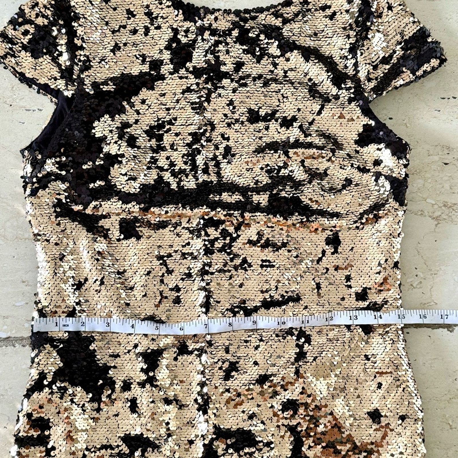 Sam Edelman NWT! SAM EDELMAN Sequined Dress, Size 4 Size S / US 4 / IT 40 - 9 Thumbnail