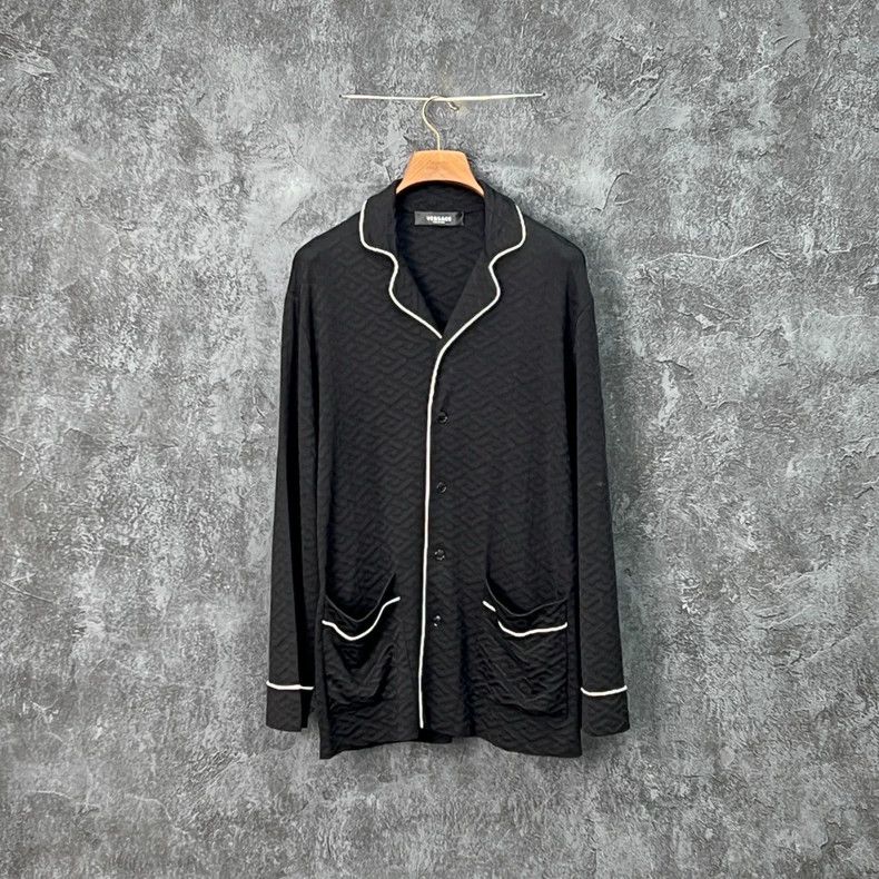 Versace Versace Back knit cardigan Size US M / EU 48-50 / 2 - 1 Thumbnail