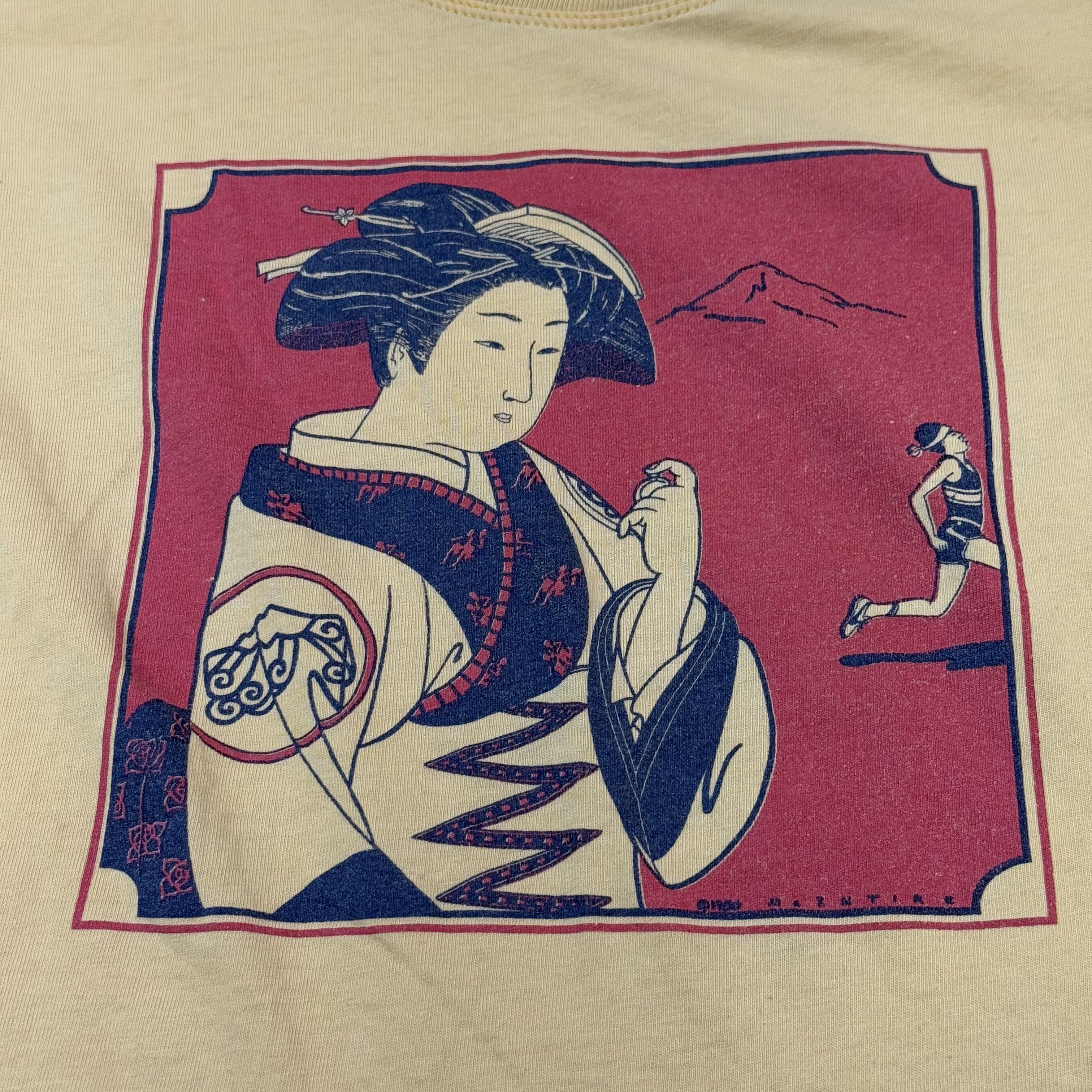 Nike Nike Vintage Cascade Run Off Geisha Shirt Reissue Portugal Size S / US 4 / IT 40 - 3 Thumbnail