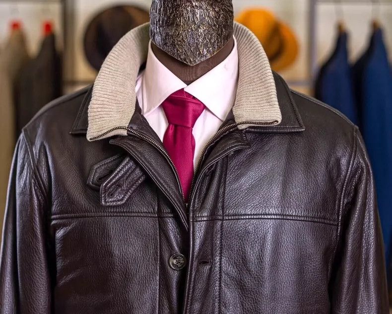 Loro Piana LORO PIANA Mink fur two-piece leather jacket and coat Size US XL / EU 56 / 4 - 4 Thumbnail