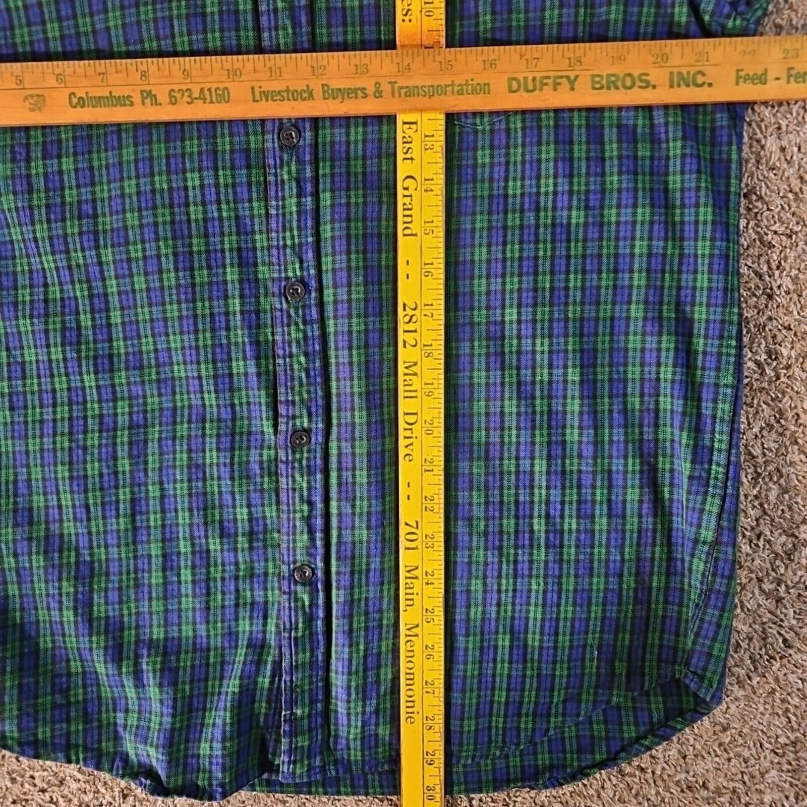 Le TIGRE Le Tigre M Flannel Button Up Shirt Size US M / EU 48-50 / 2 - 3 Thumbnail