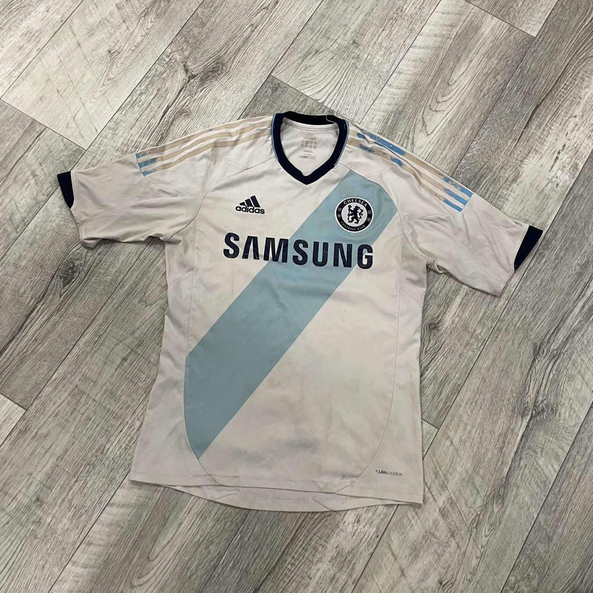 Adidas adidas chelsea SUMSUNG soccer tee jersey shirt Size US S / EU 44-46 / 1 - 1 Thumbnail