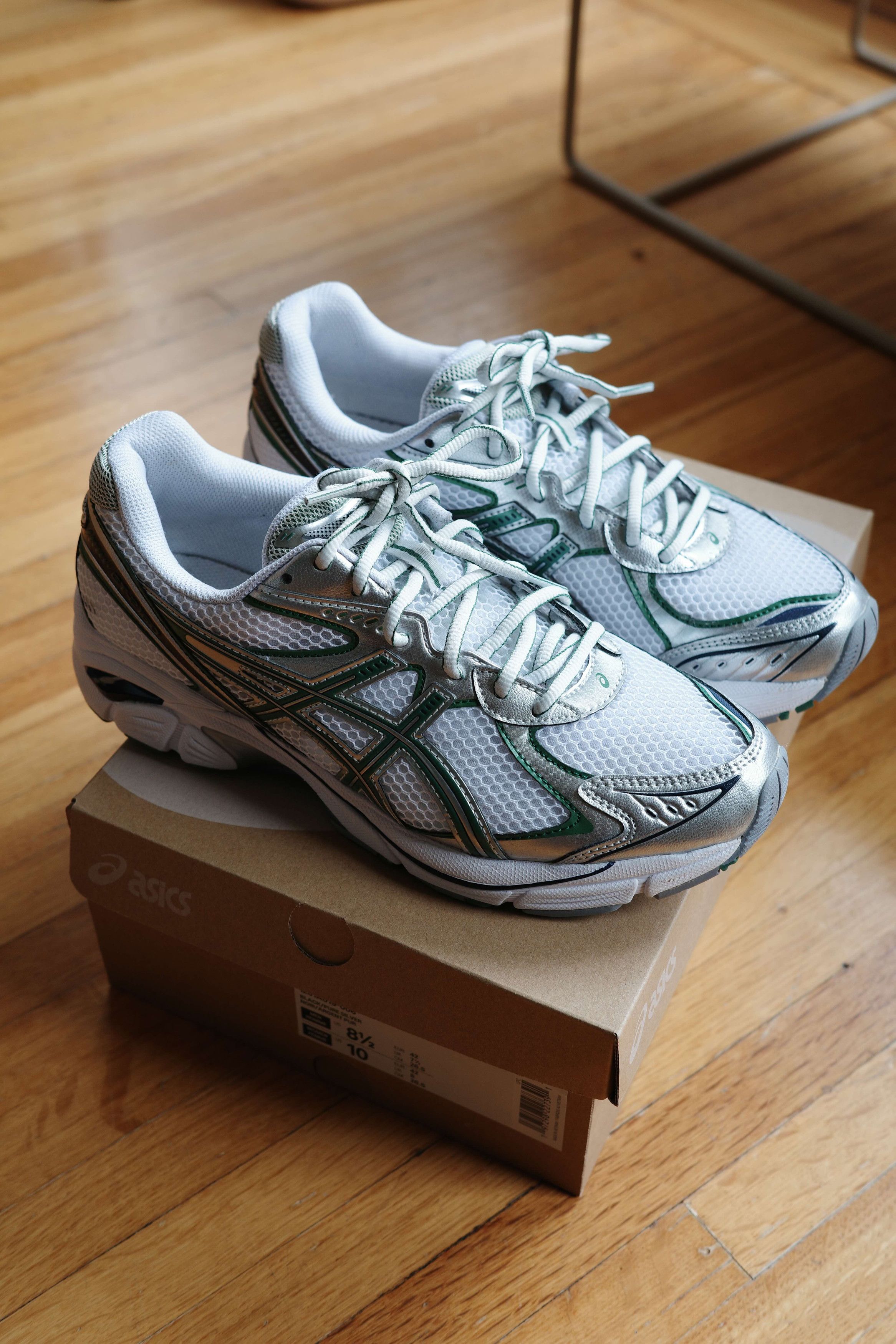 Asics Asics GT-2160 White Shamrock Green Size US 8.5 / EU 41-42 - 3 Thumbnail