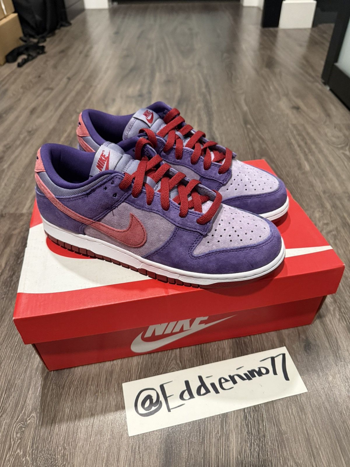Nike Nike Dunk Low Plum (Ugly Duckling Pack) Size US 8.5 / EU 41-42 - 1 Thumbnail