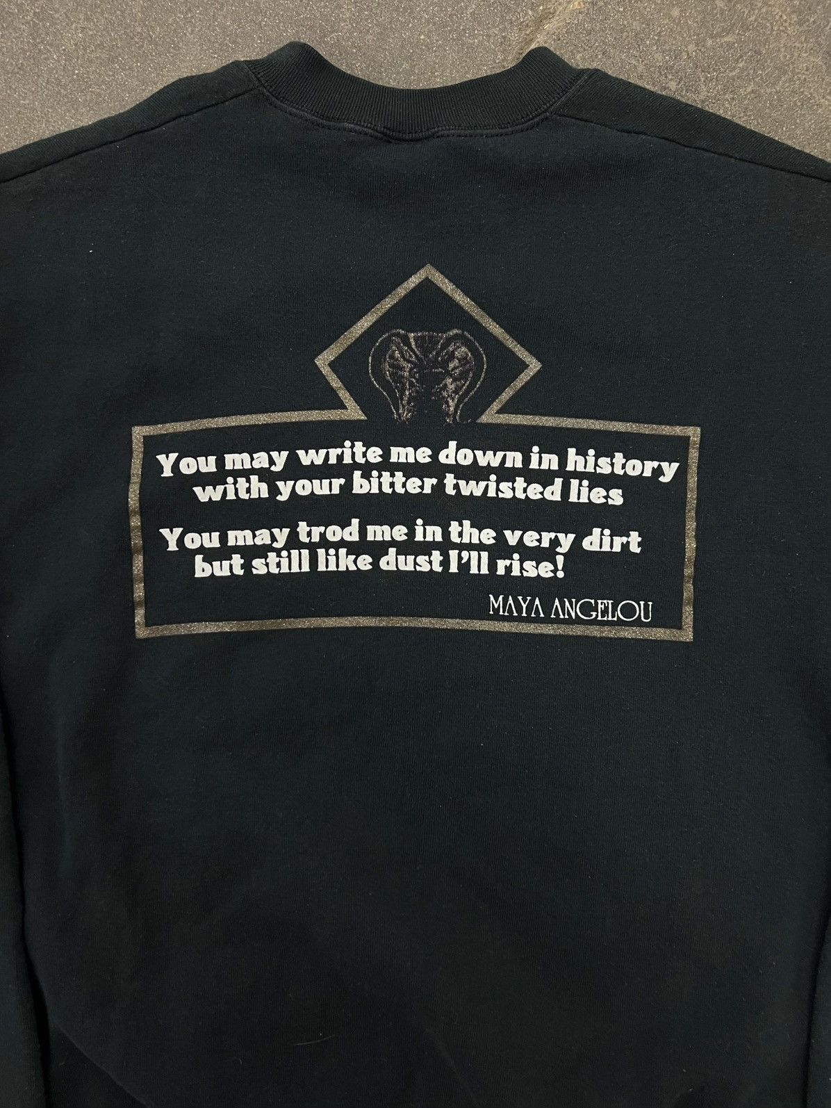 Fruit Of The Loom × Vintage VTG 1990’s Salute to African American Women Crewneck Size US XL / EU 56 / 4 - 4 Thumbnail