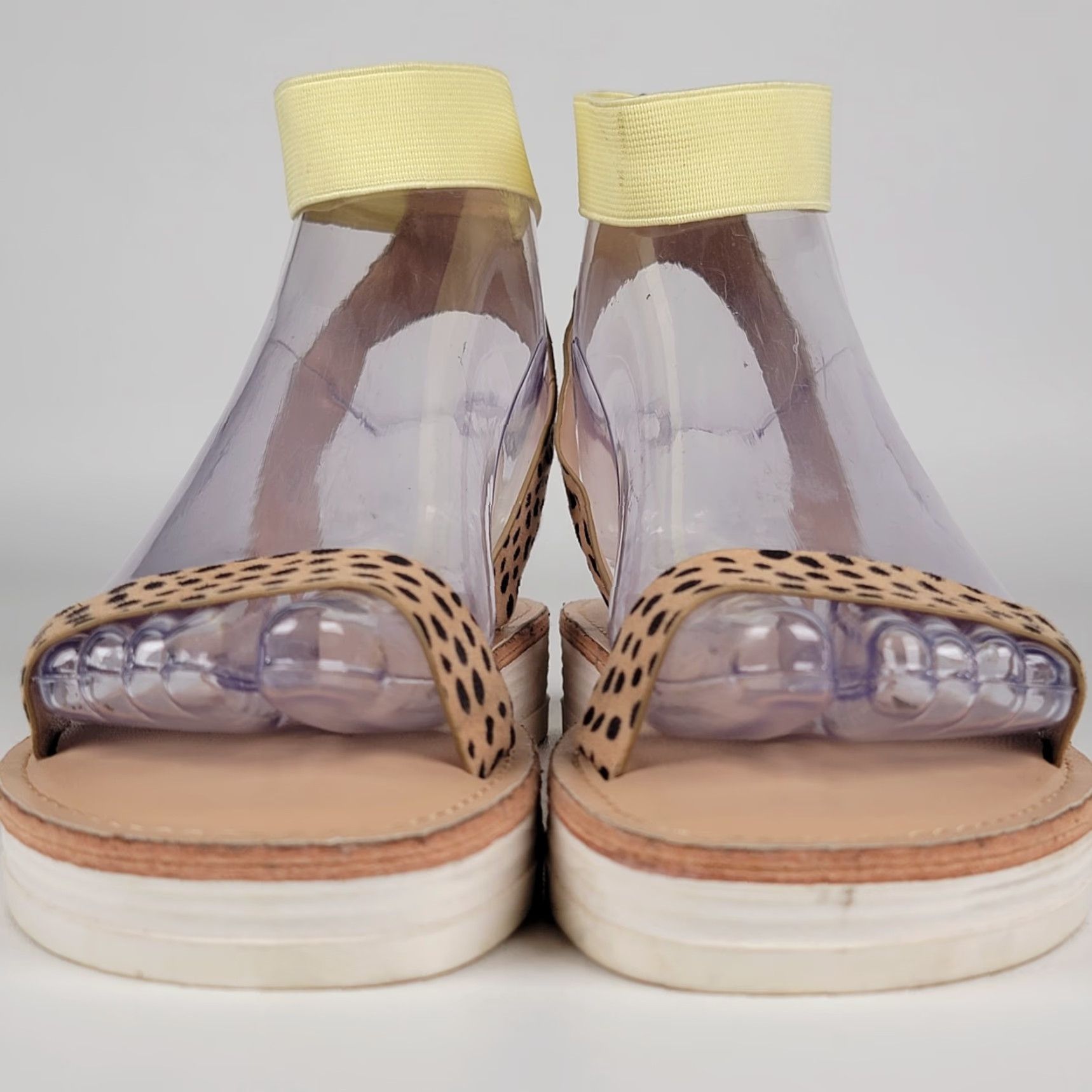 Dolce Vita DV Dolce Vita Hilfa Sandal Women 8.5 Casual Cheetah Strappy Pull On M Sandal Womens Size US 9 / IT 39 - 3 Thumbnail