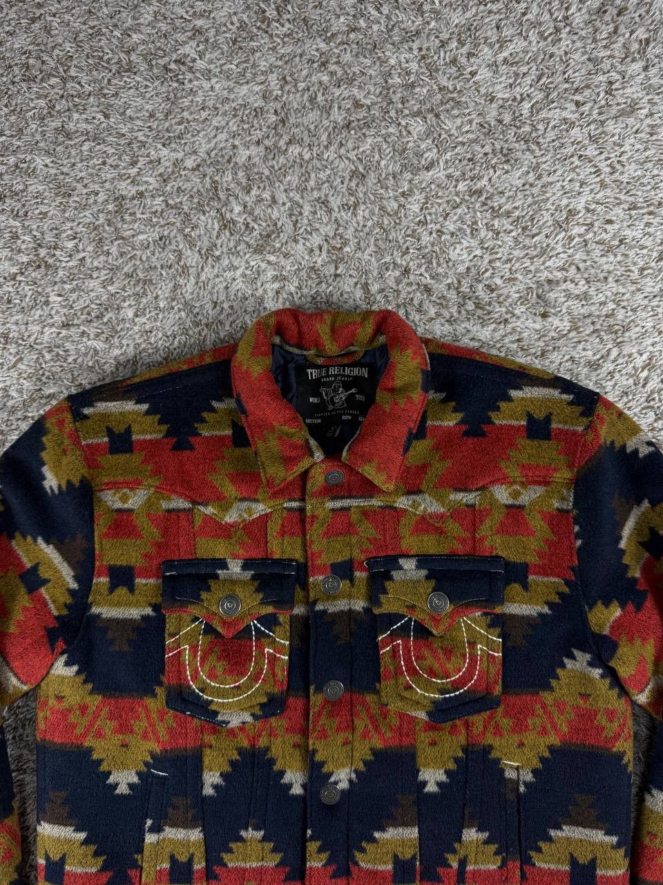 True Religion True Religion Men's South Western Jimmy Jacket Size US M / EU 48-50 / 2 - 2 Thumbnail