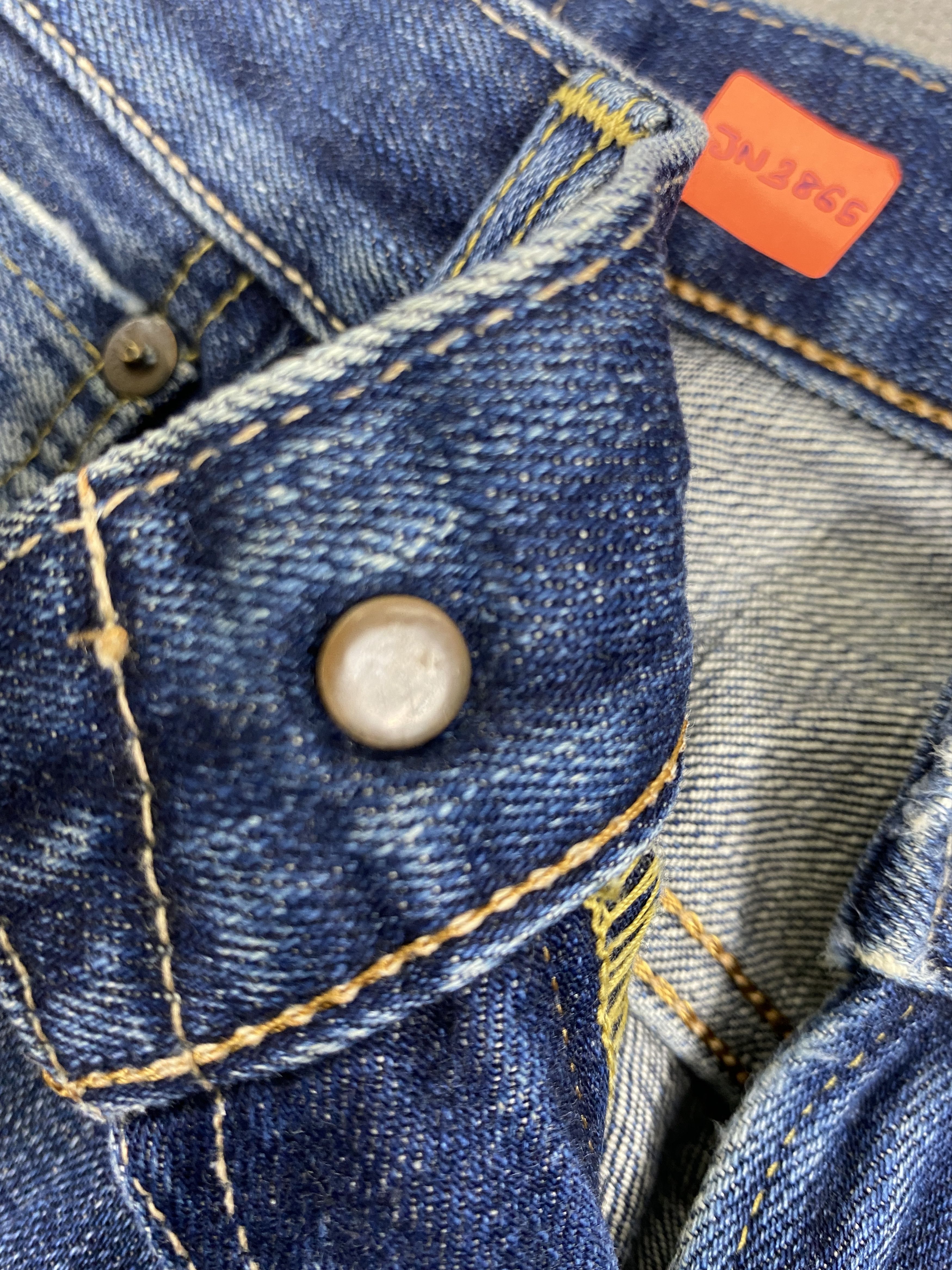 Edwin EDWIN 505ZX SELVEDGE FADED DISTRESSED DENIM 32x29- JN3865 Size US 32 / EU 48 - 7 Thumbnail
