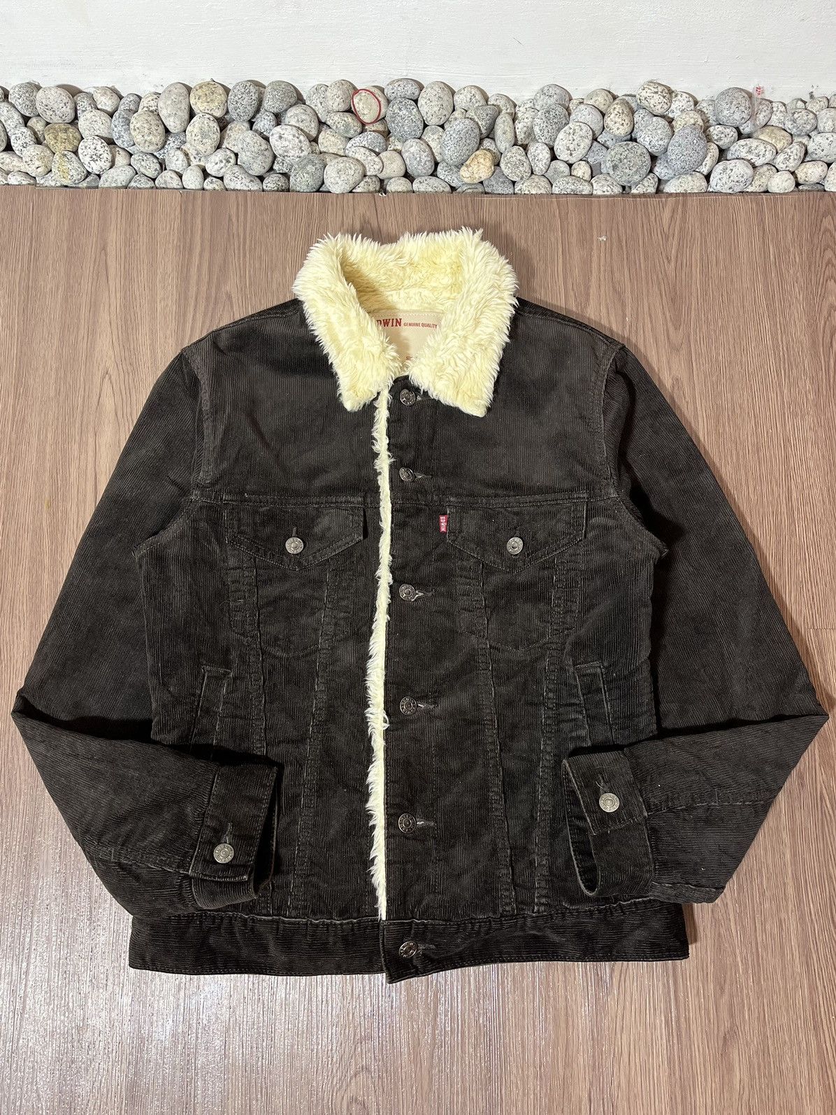 Edwin Edwin 503 Corduroy Trucker Jacket Size US M / EU 48-50 / 2 - 3 Thumbnail