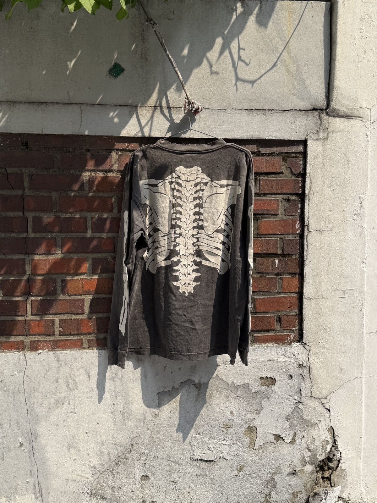Band Tees × Saint Michael Saint Mxxxxxx Misfits inspired Skeleton Bone Long Sleeves Size US L / EU 52-54 / 3 - 2 Thumbnail