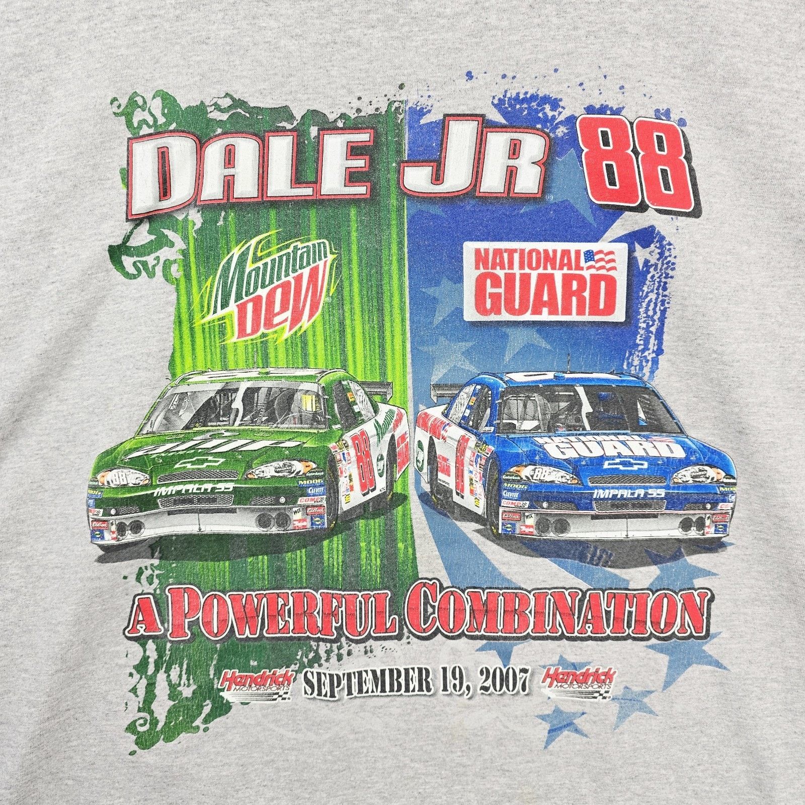 Chase Authentics Dale Earnhardt Jr. #88 Mountain Dew Shirt XL NASCAR Size US XL / EU 56 / 4 - 3 Thumbnail