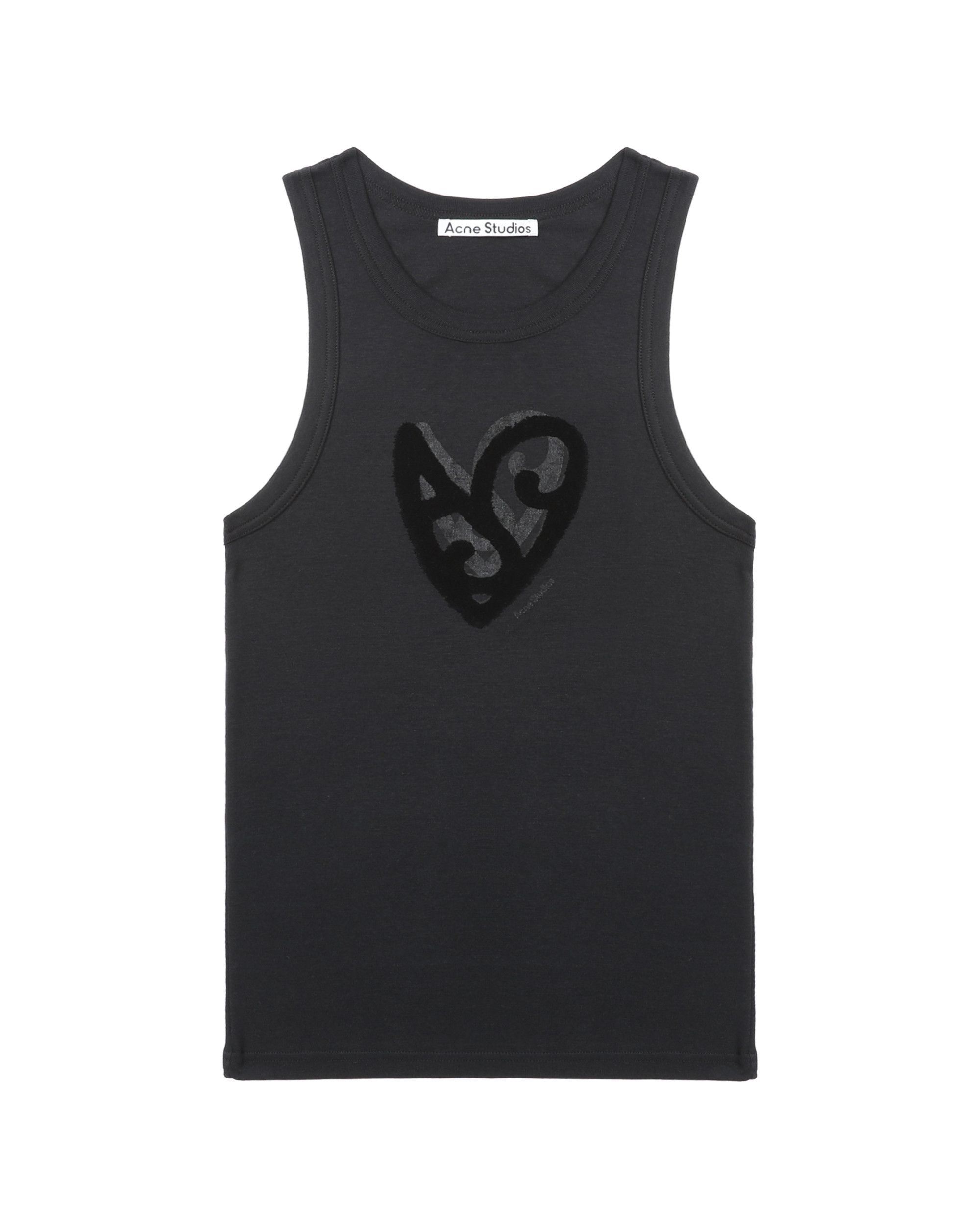 Acne Studios Acne Studios Heart Print Tank Top Size S / US 4 / IT 40 - 1 Thumbnail
