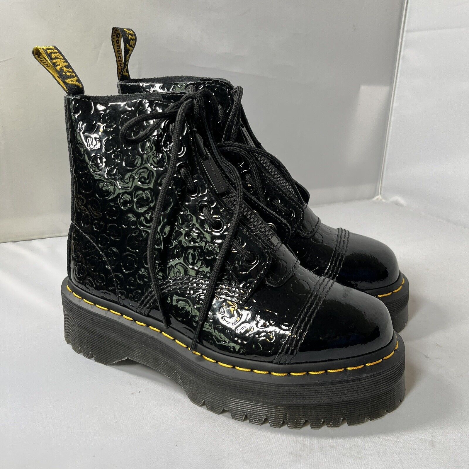 Dr. Martens Dr. Martens Sinclair Patent Leather Leopard 7us Size US 7 / IT 37 - 1 Thumbnail