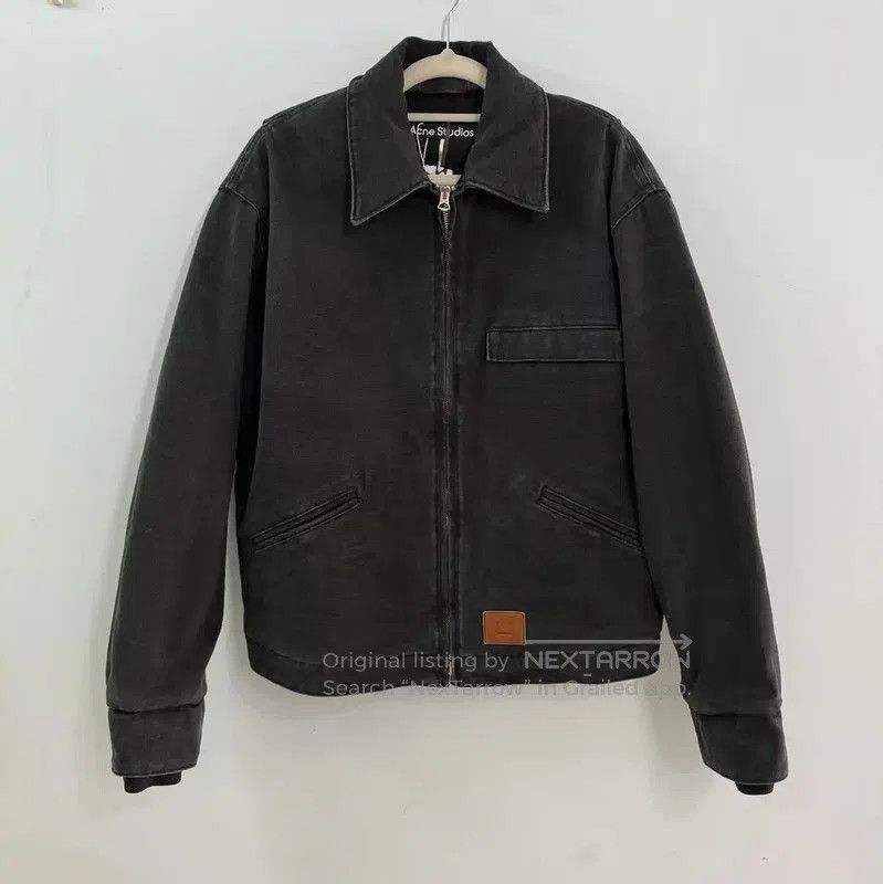Acne Studios Acne Studios Black Cotton Men's Outerwear Jacket. Size US XXS / EU 40 - 1 Thumbnail