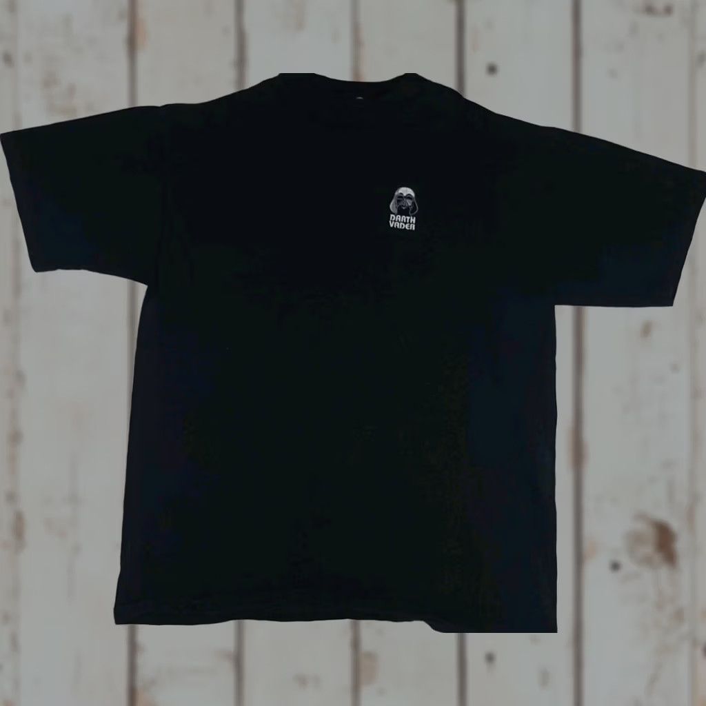 Star Wars VINTAGE Darth Vader Star Wars Embroidered T Shirt Marlin 1995 USA Film Crew Neck Short Sleeve Black XL Mens Size US XL / EU 56 / 4 - 1 Thumbnail