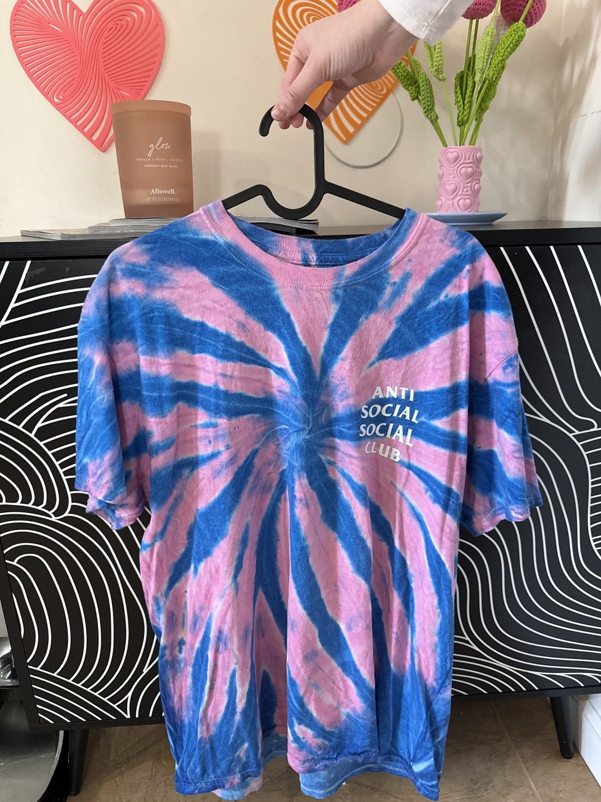 Anti Social Social Club ASSC Tie Die Tee Size US L / EU 52-54 / 3 - 2 Thumbnail