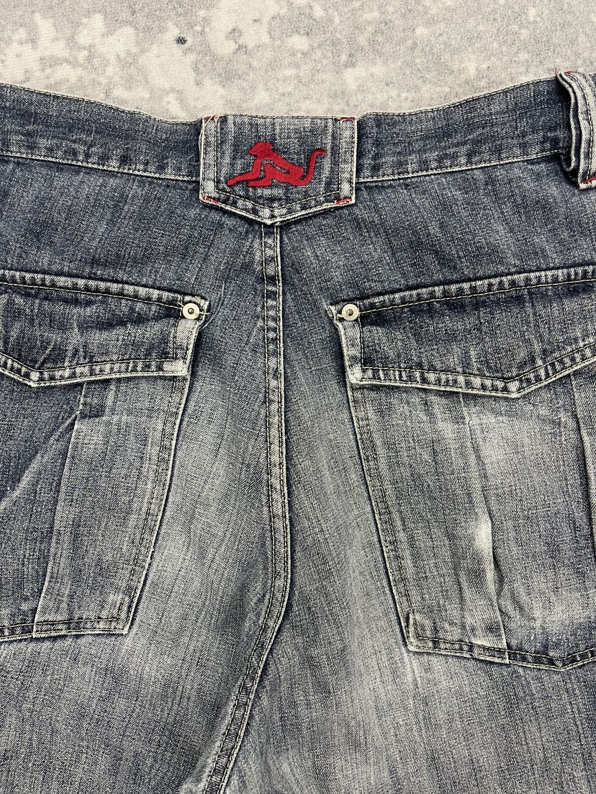 DrunknMunky Drunkn Munky Serial 00036 Carpenter Distressed Denim s21 Size US 32 / EU 48 - 20 Thumbnail
