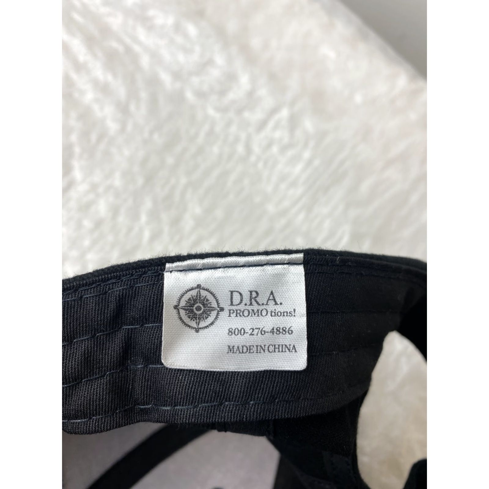 Vintage DRA Baseball Cap One Size Adjustable Black Cotton Washed Curved Visor Dad Hat Mens Womens Size ONE SIZE - 8 Thumbnail